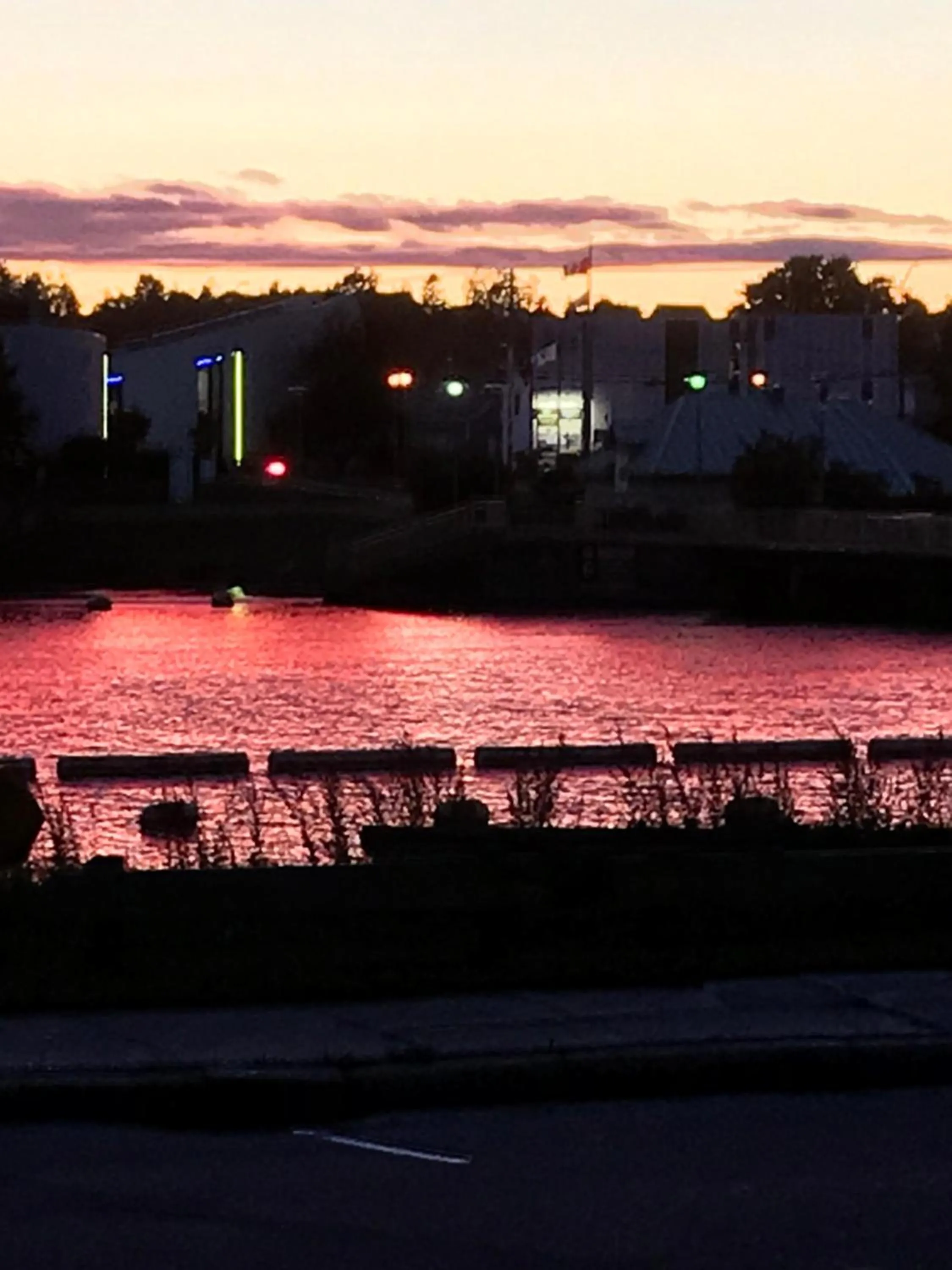 Sunset in gite des iles