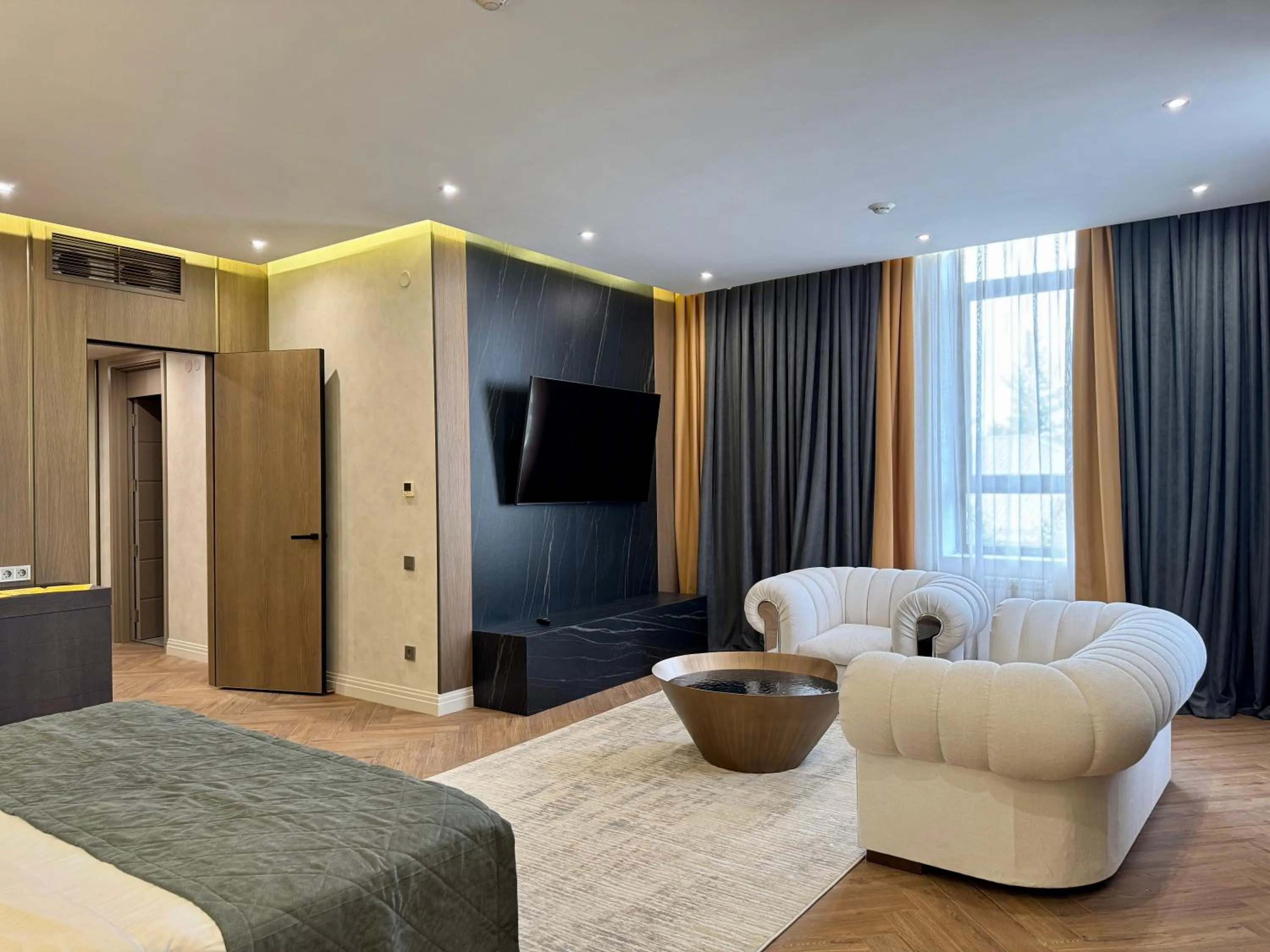 Seating area in Donatello Boutique Hotel