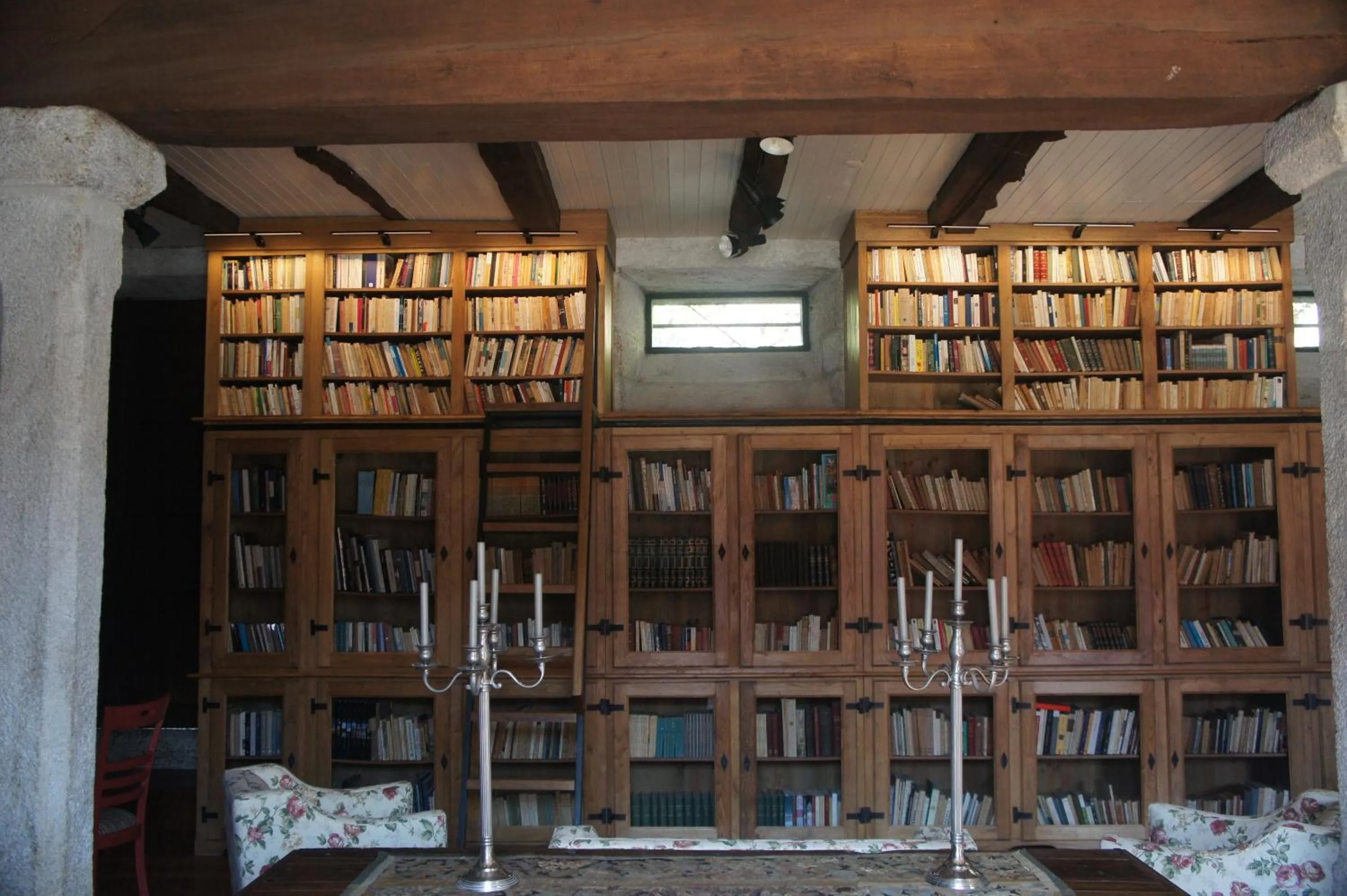 Library in Casa de Sezim