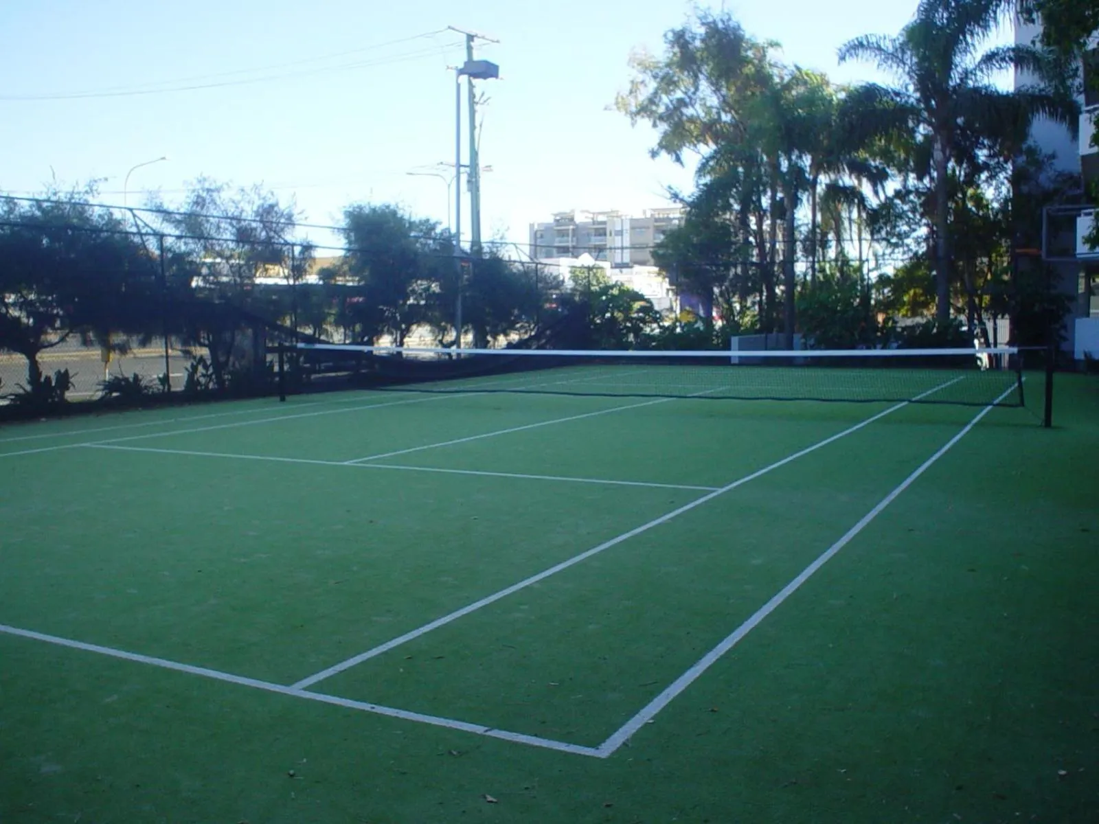 Tennis court in Mariner Shores Club