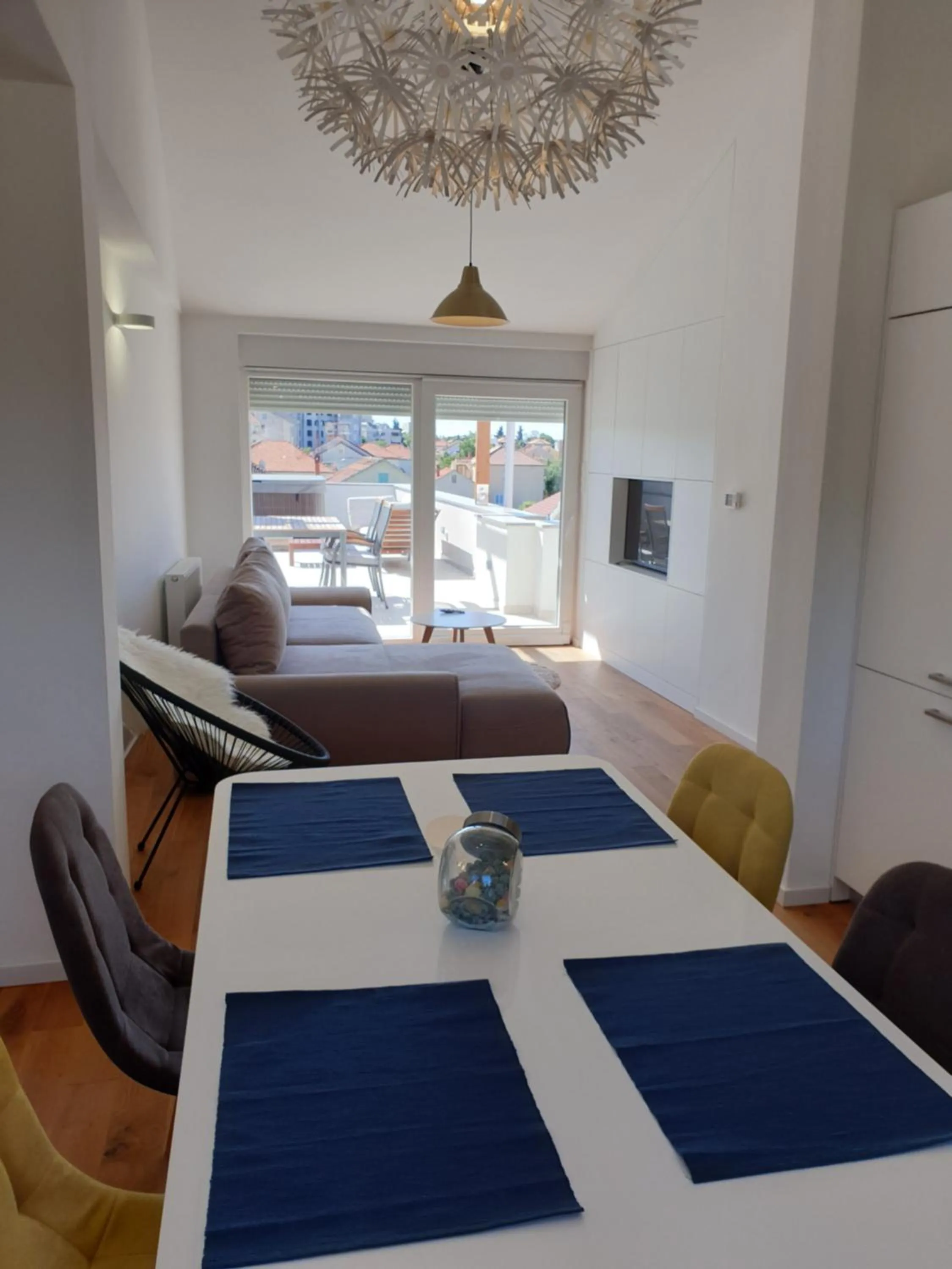 Dining area in Apartments Ivanov