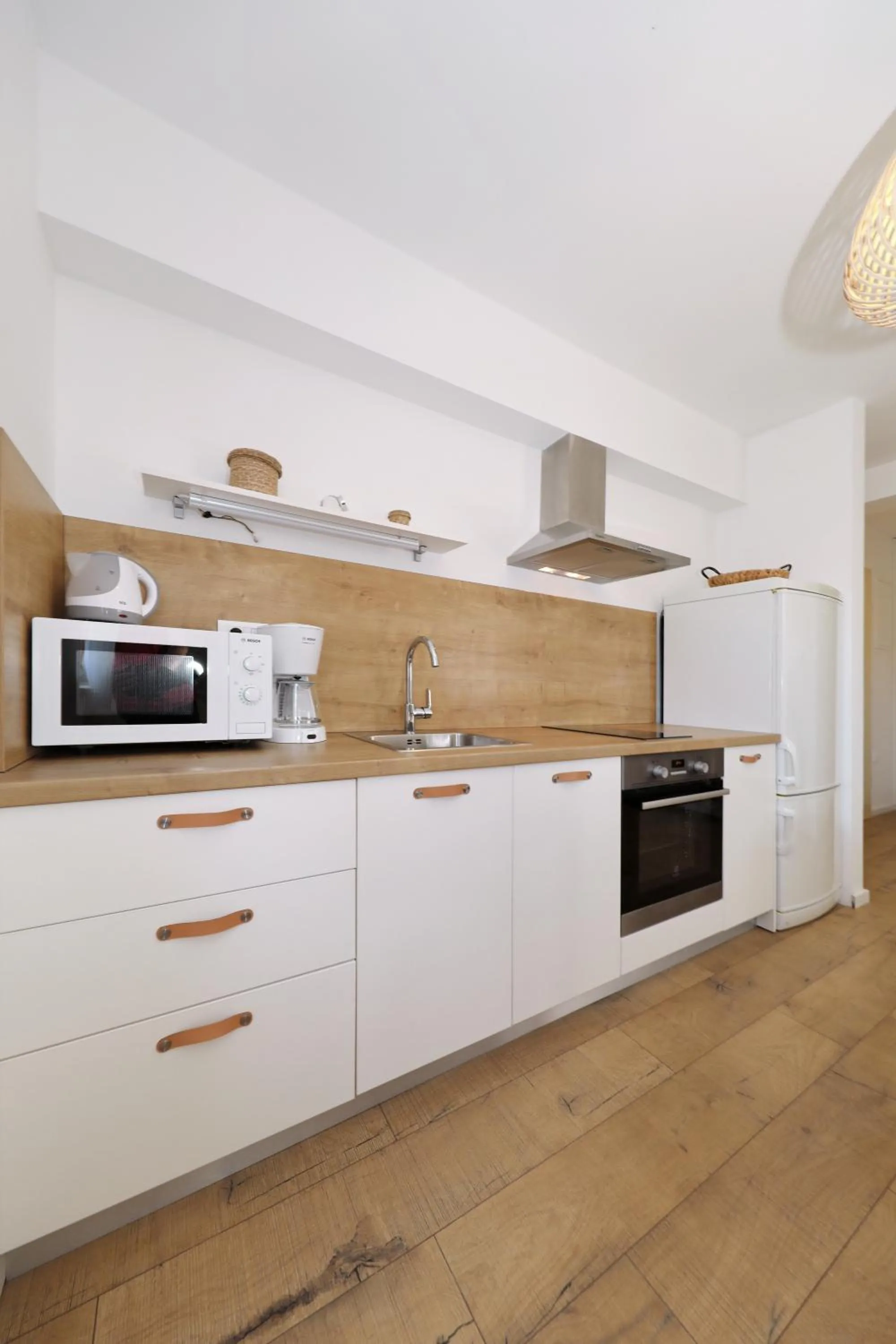 Kitchen or kitchenette in Apartments Ivanov