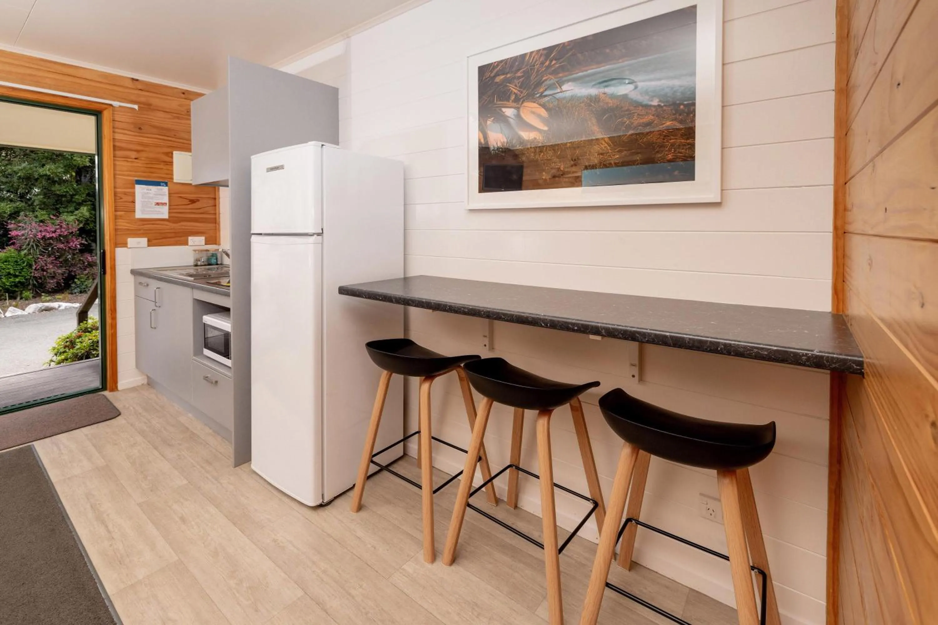 Kitchen or kitchenette in Motueka TOP 10 Holiday Park