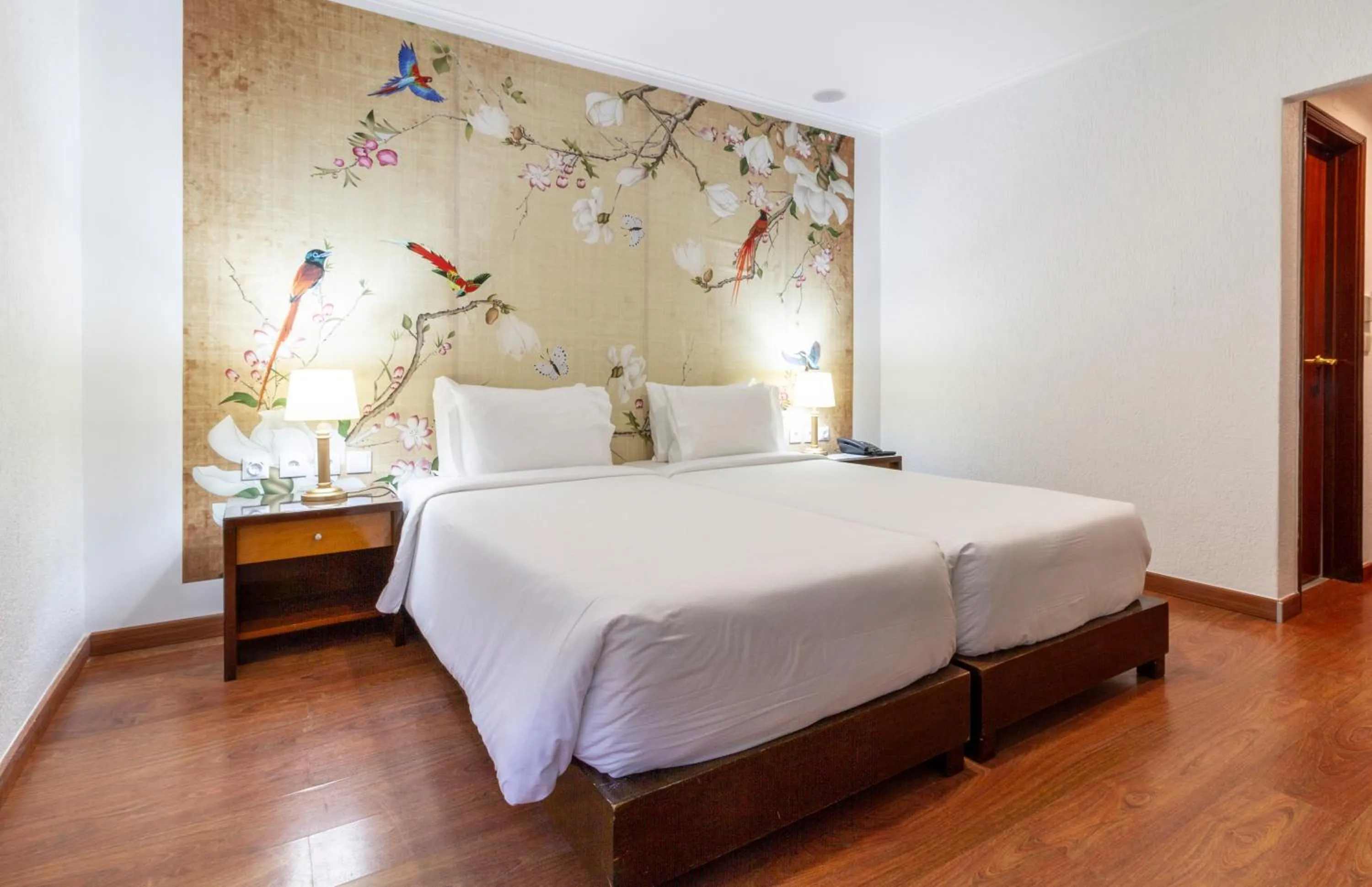 Bed in Hotel A.S. Lisboa