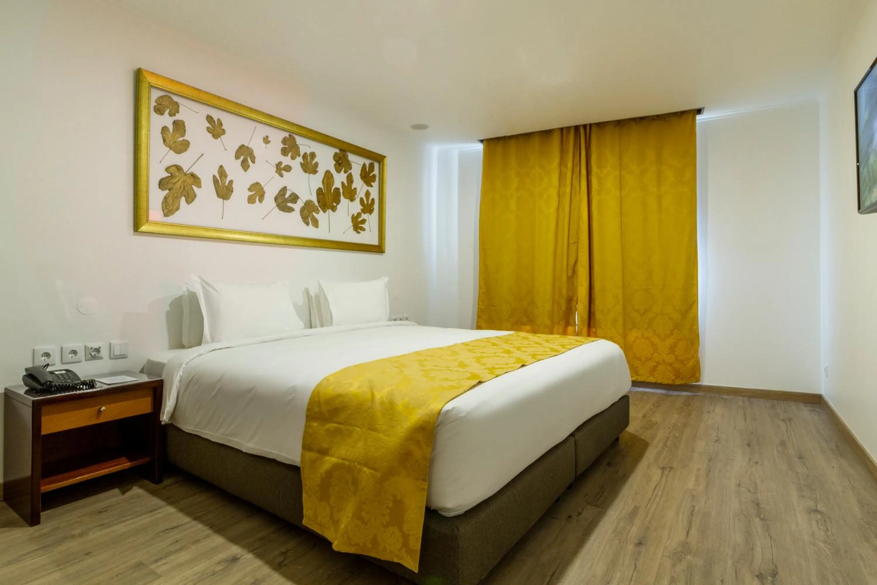 Bed in Hotel A.S. Lisboa