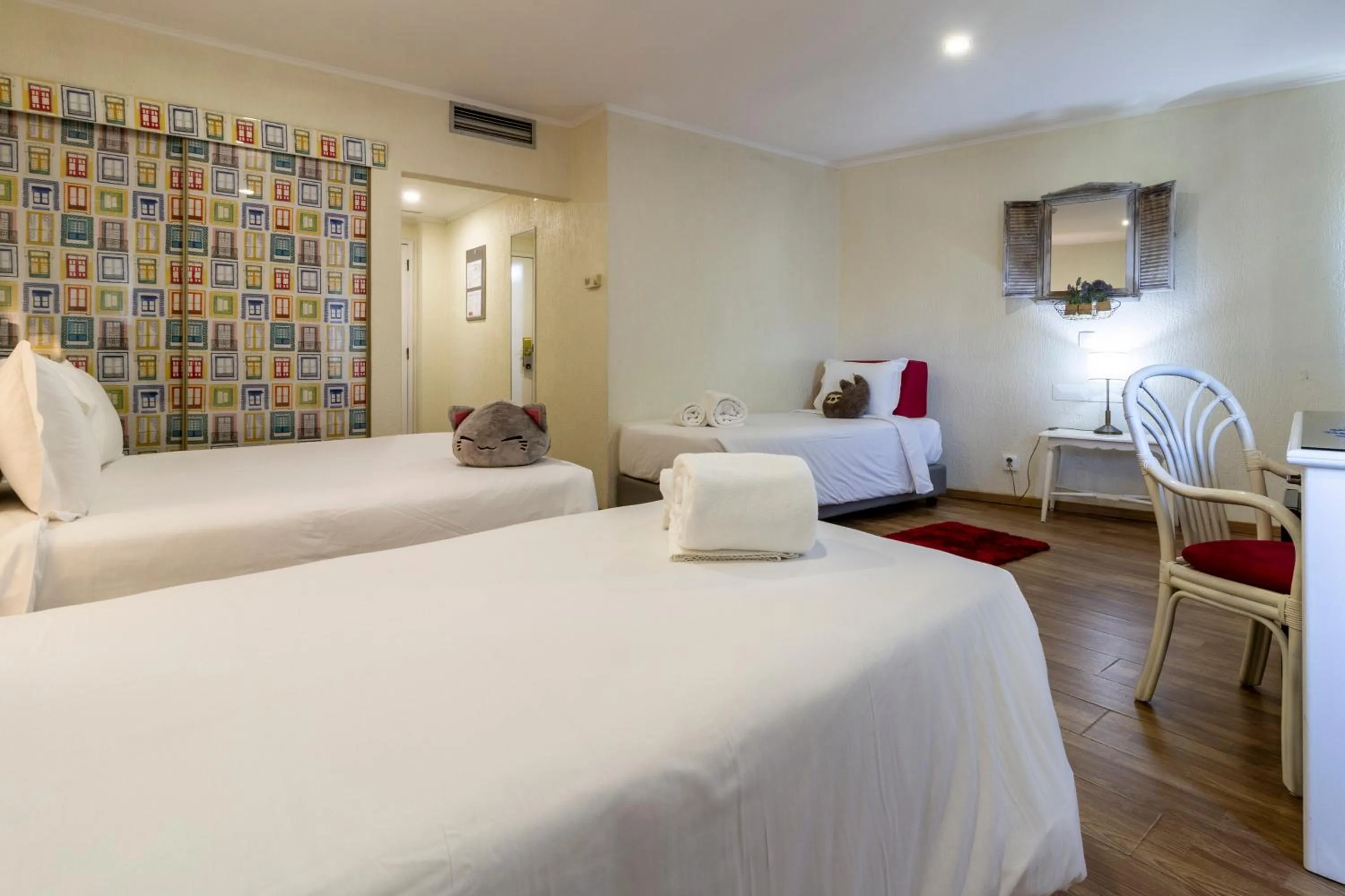 Bed in Hotel A.S. Lisboa