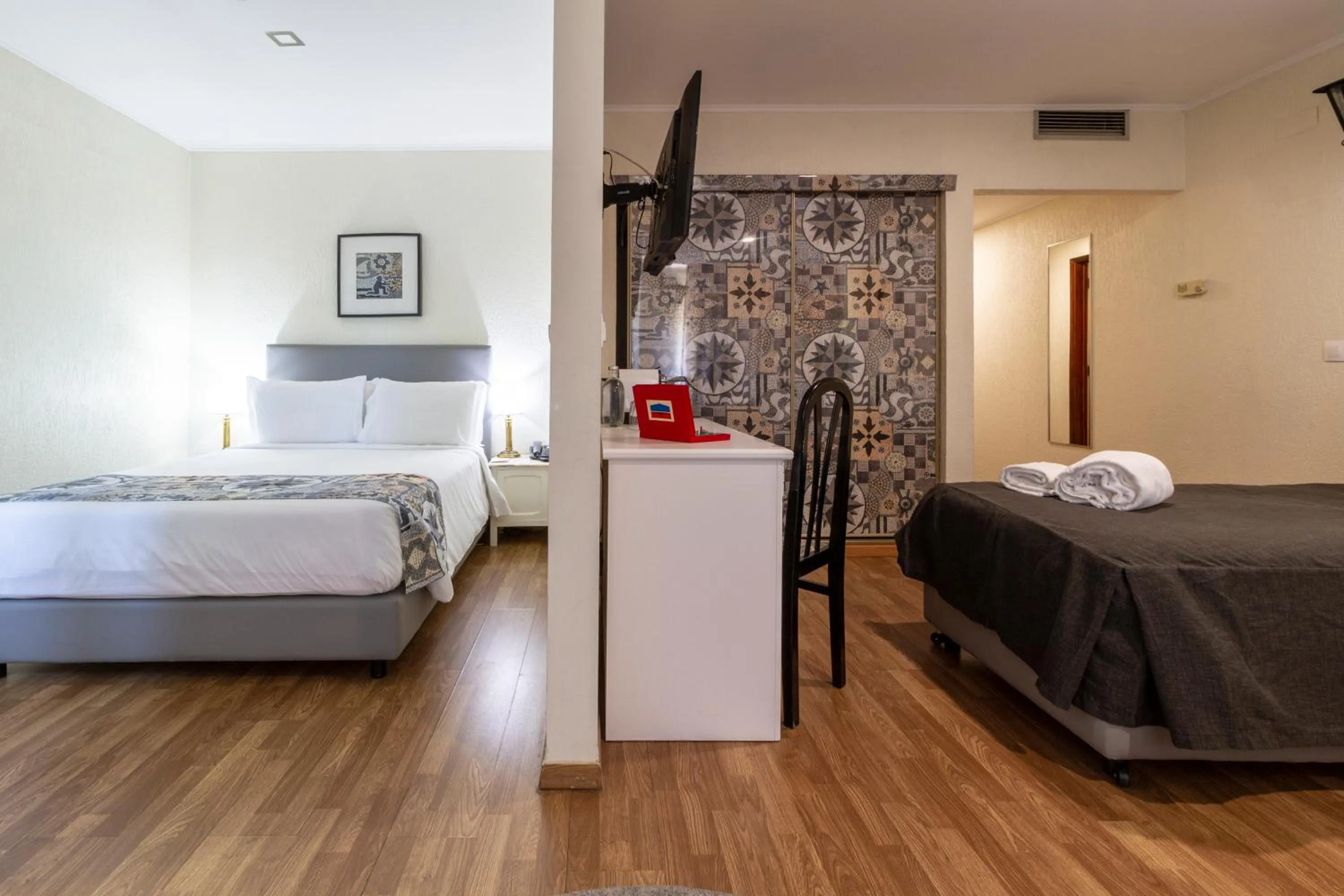 Bed in Hotel A.S. Lisboa