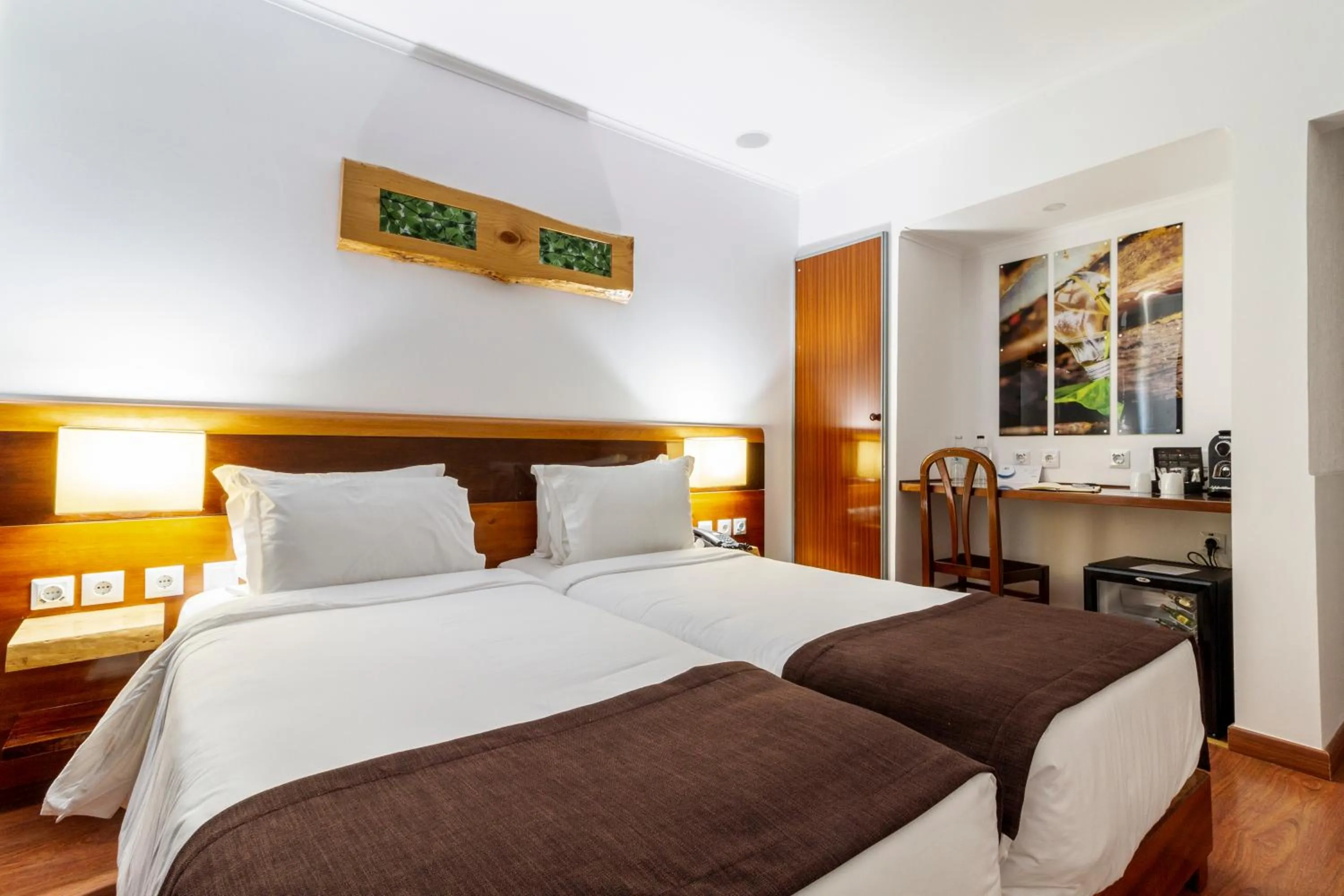 Bed in Hotel A.S. Lisboa