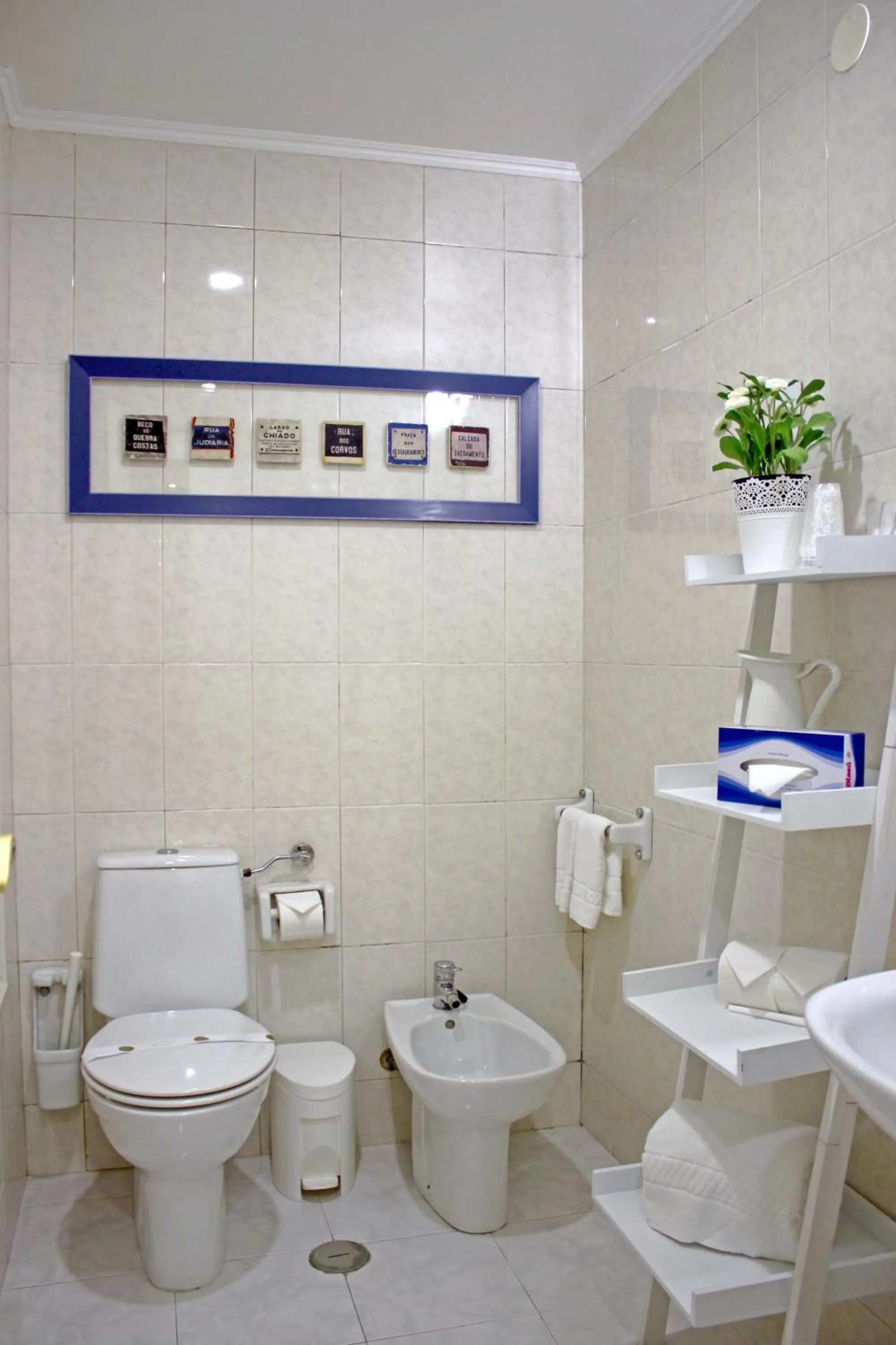 Toilet in Hotel A.S. Lisboa