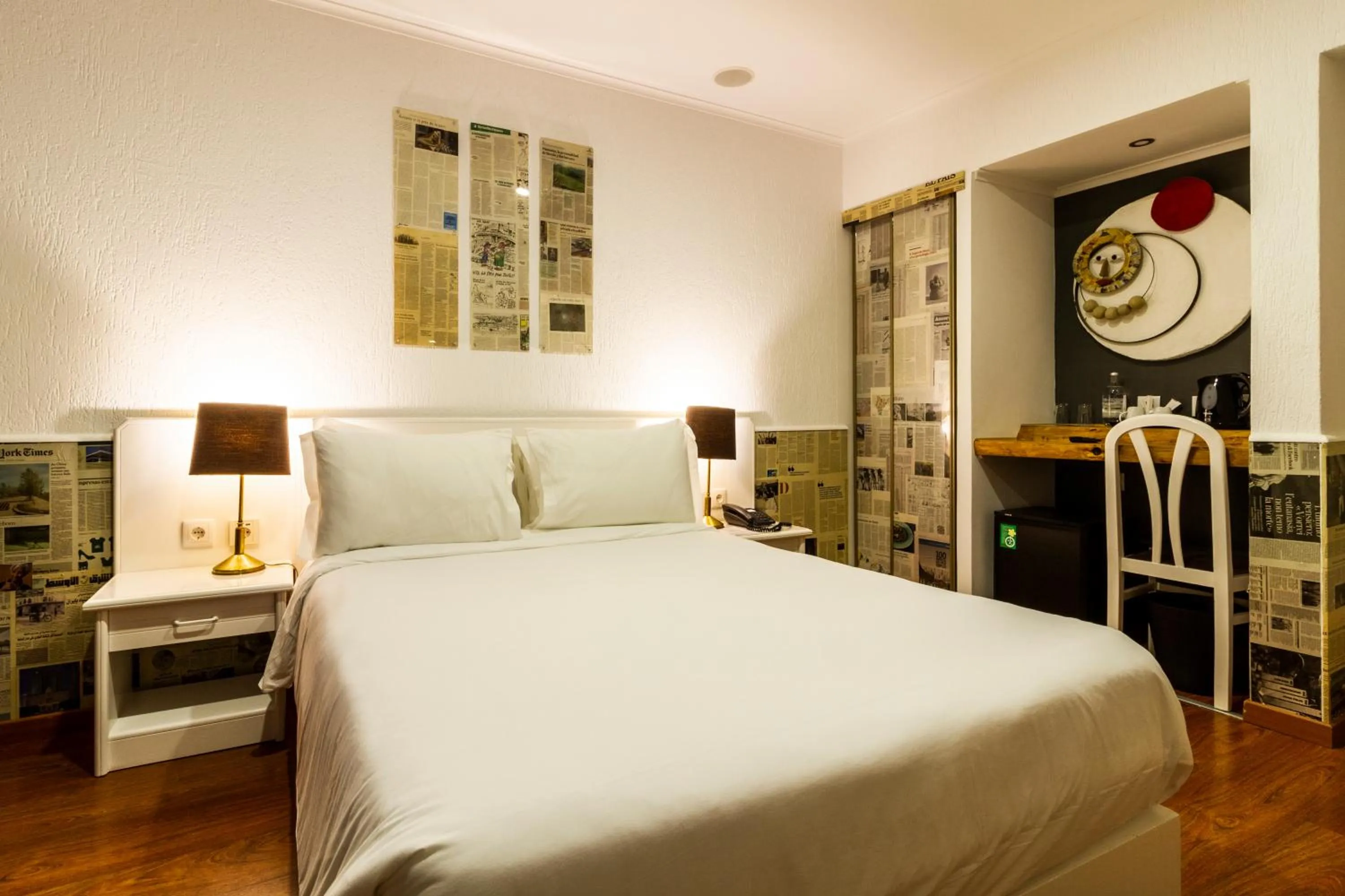 Bed in Hotel A.S. Lisboa