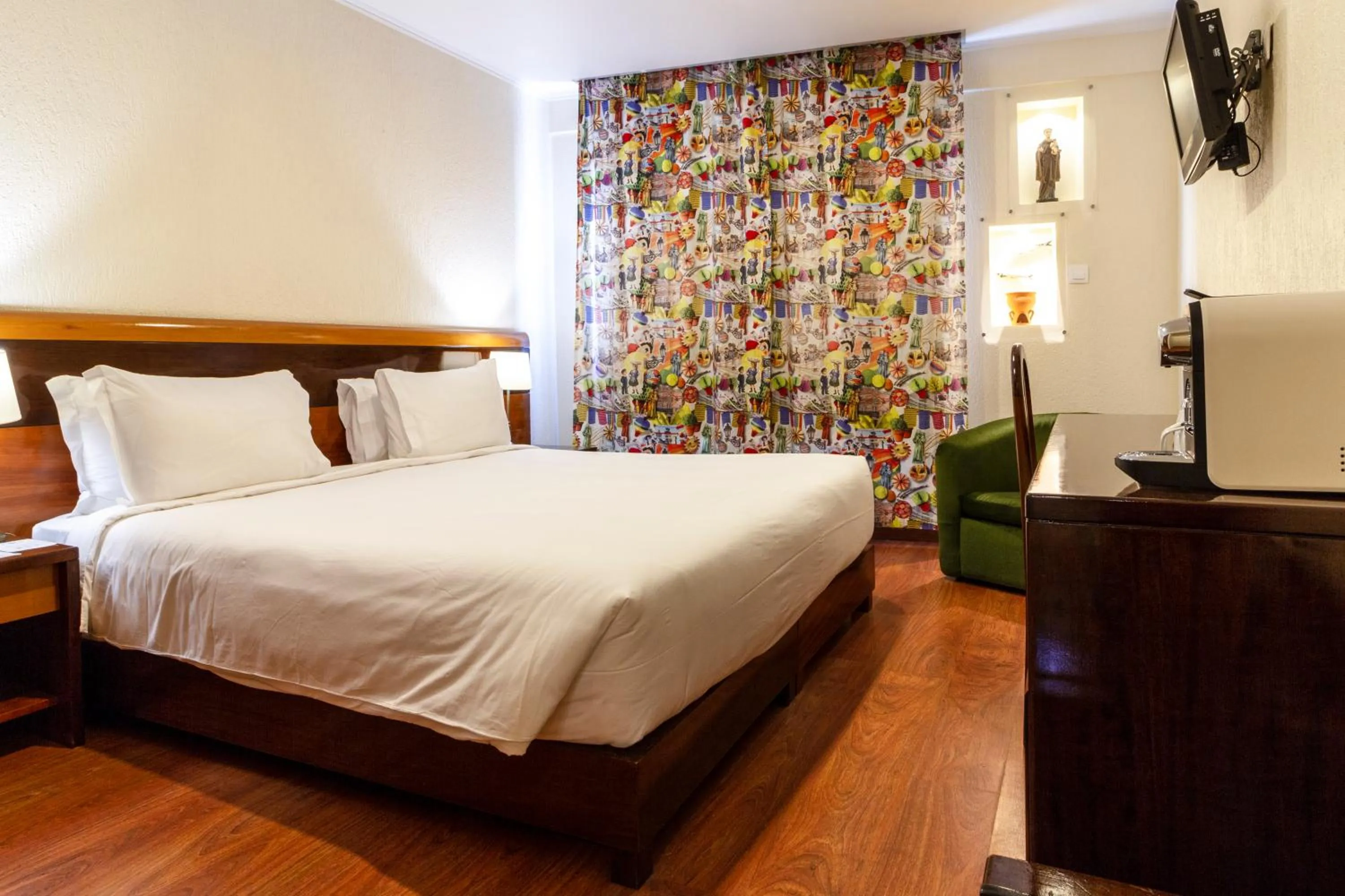 Bed in Hotel A.S. Lisboa