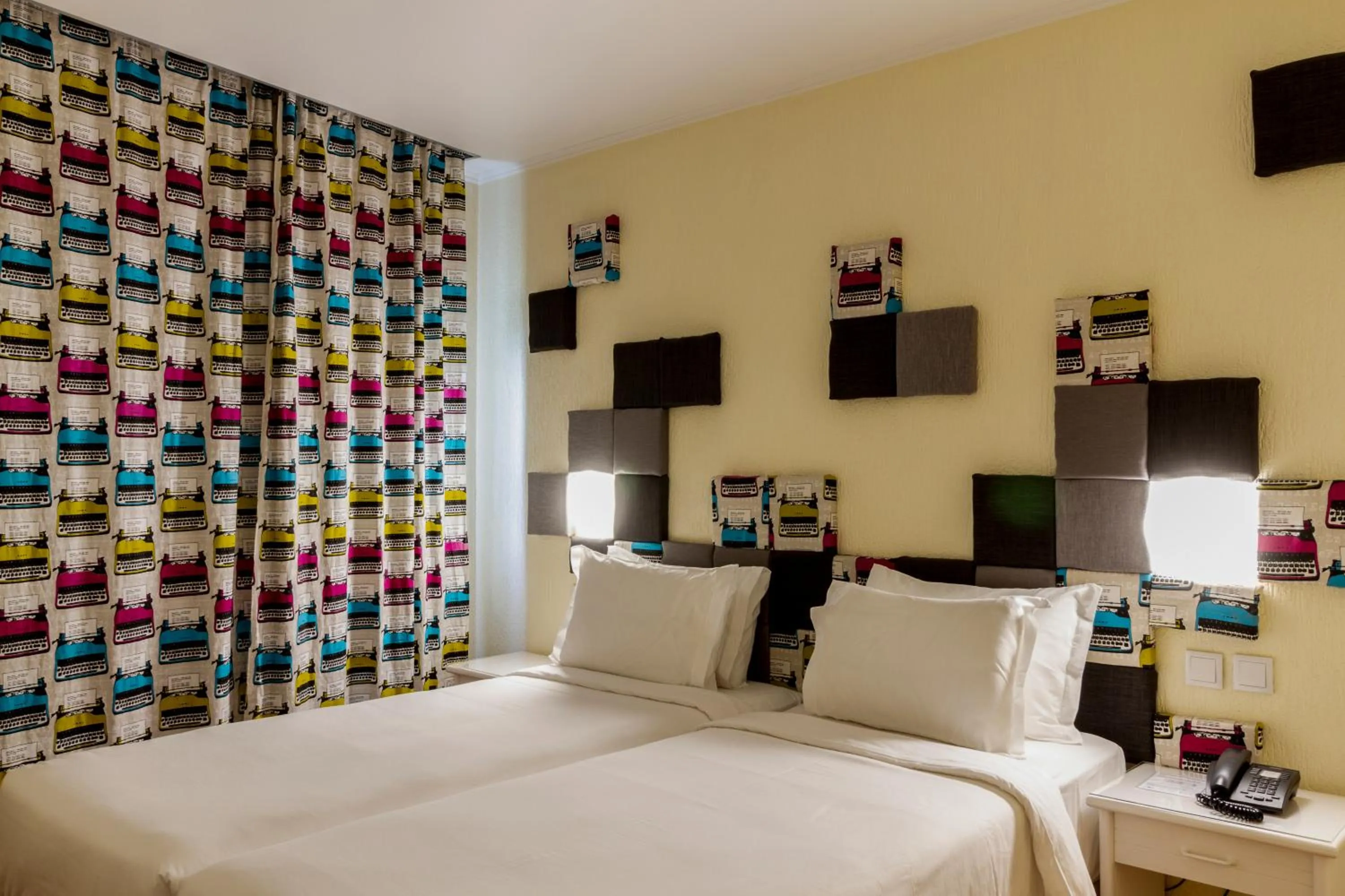 Bed in Hotel A.S. Lisboa