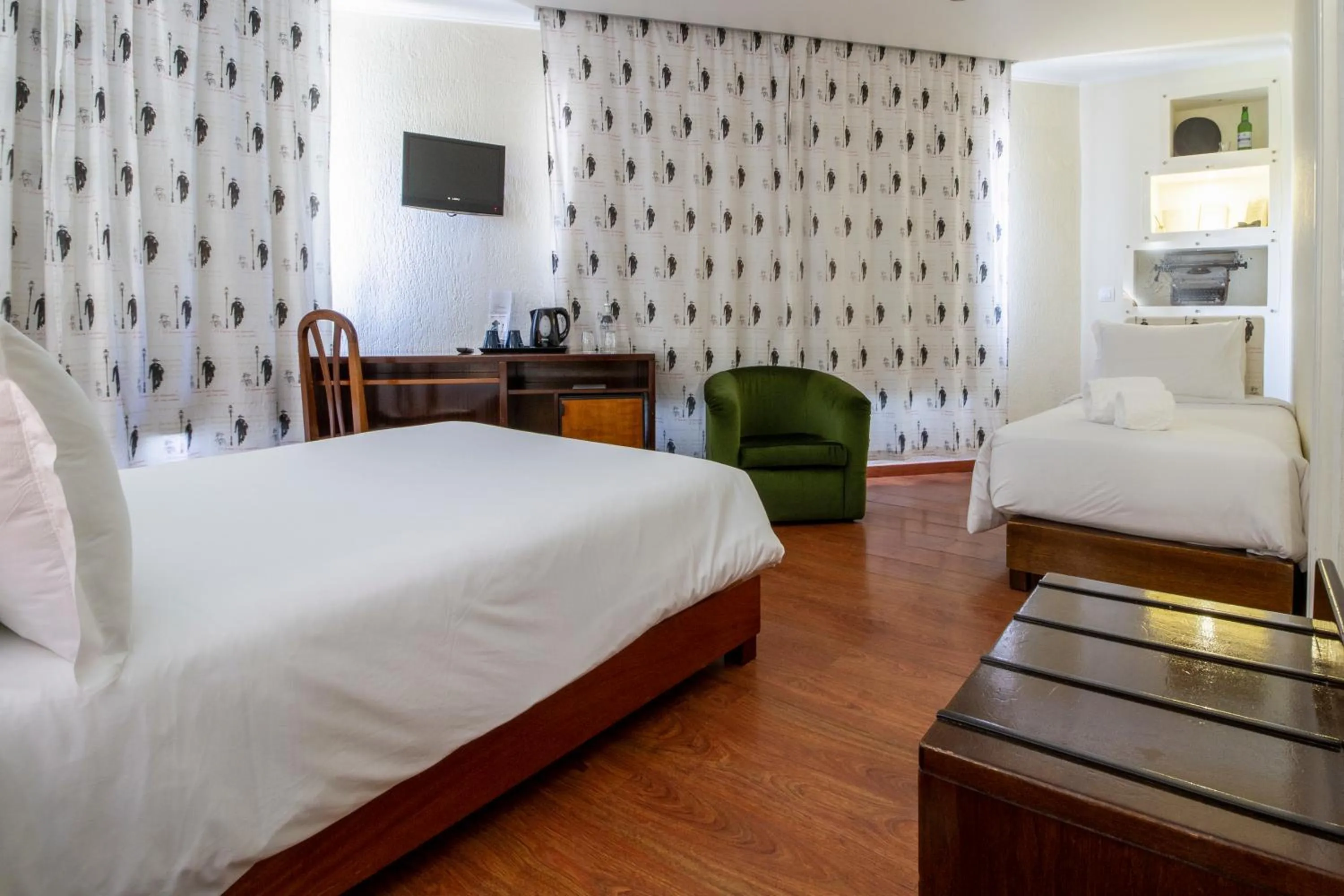 Bed in Hotel A.S. Lisboa