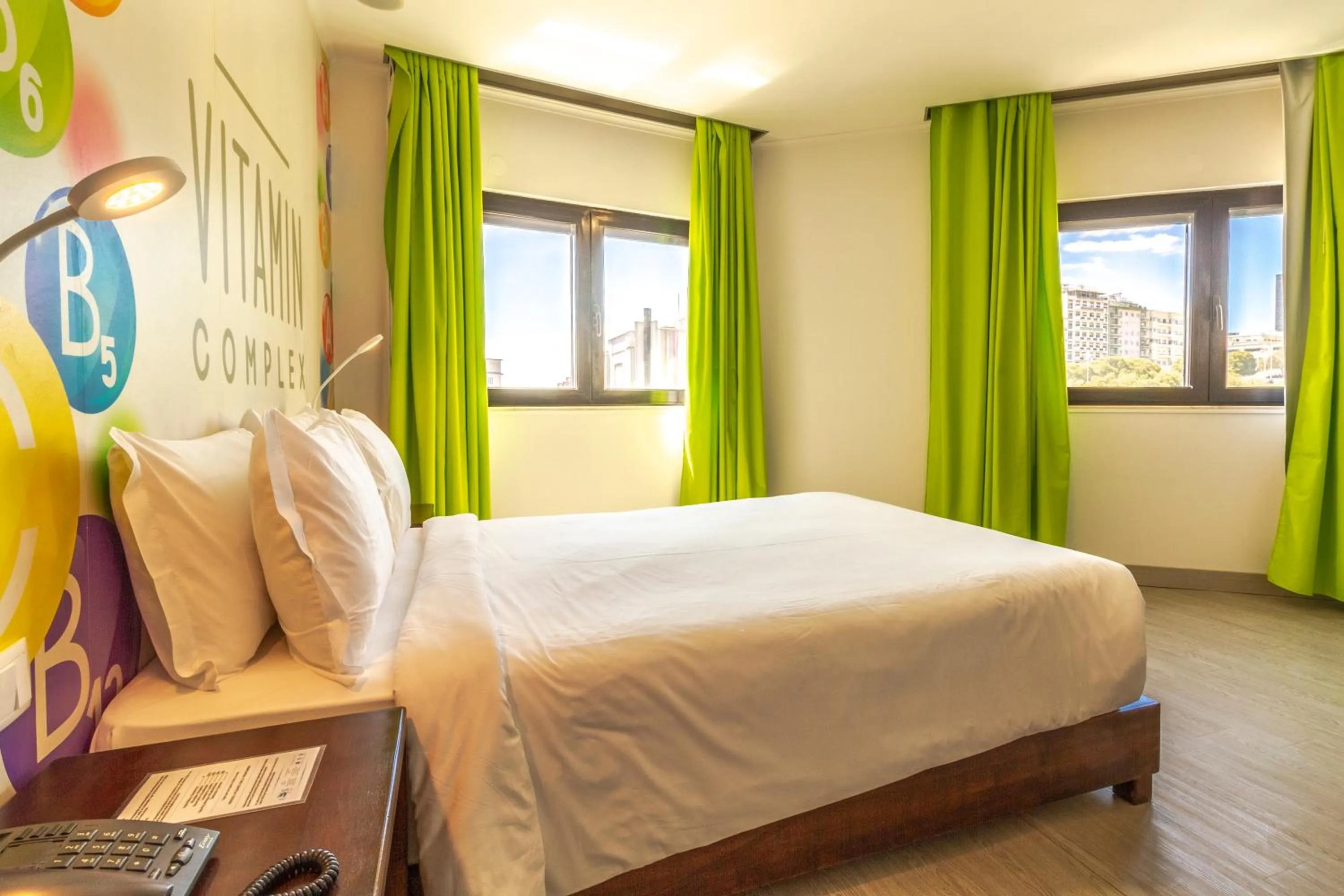 Bed in Hotel A.S. Lisboa