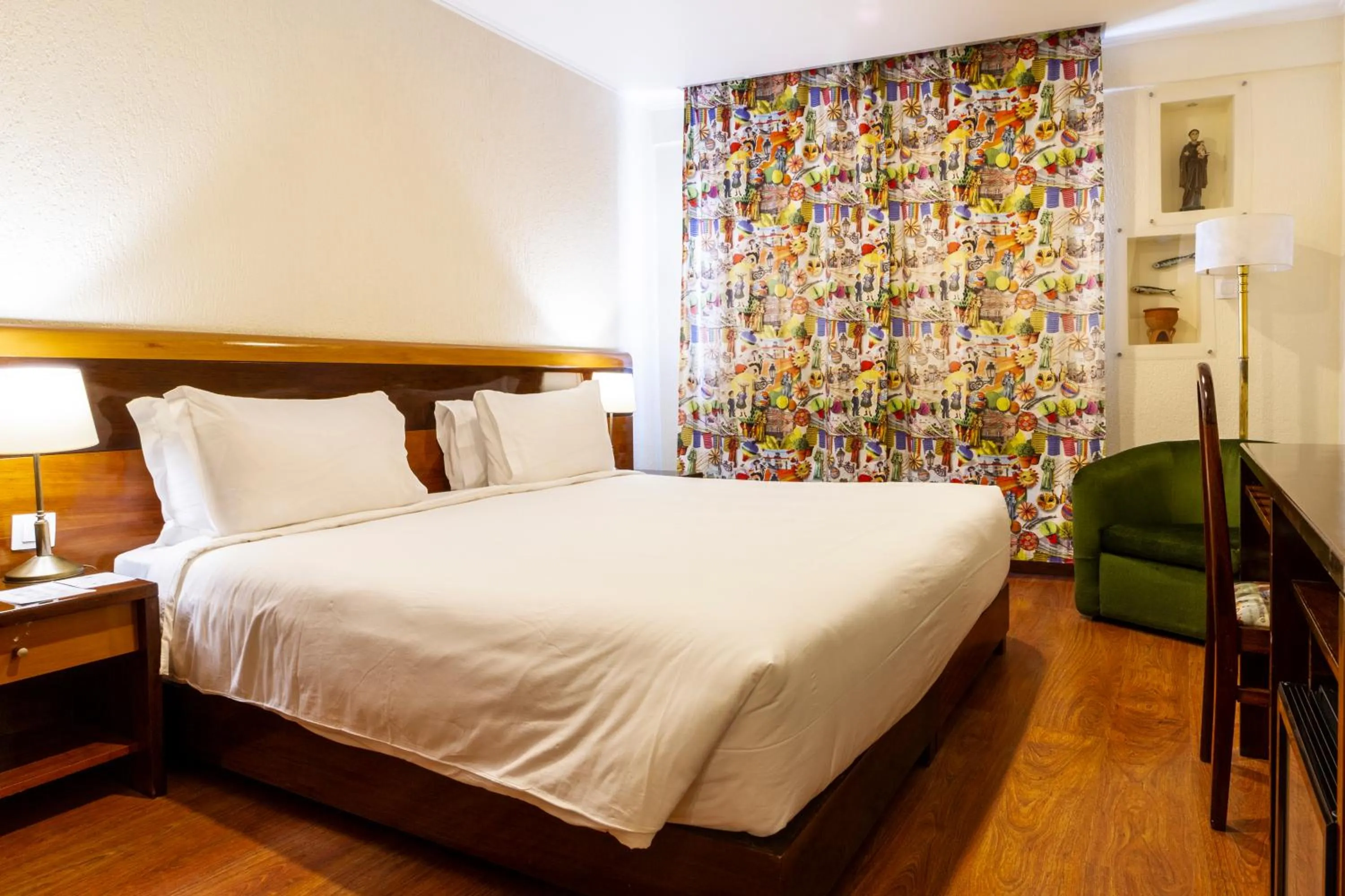 Bed in Hotel A.S. Lisboa