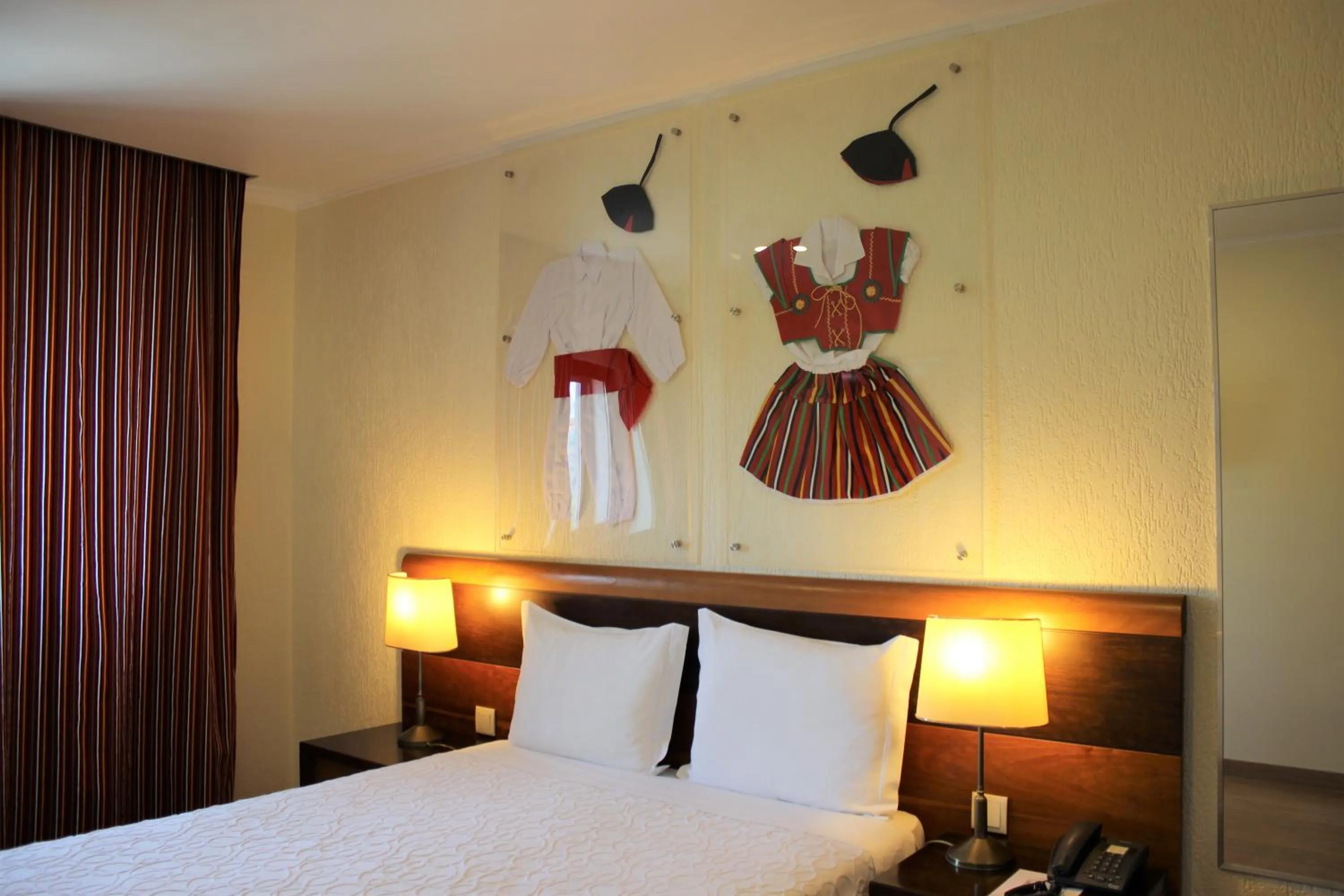 Bed in Hotel A.S. Lisboa