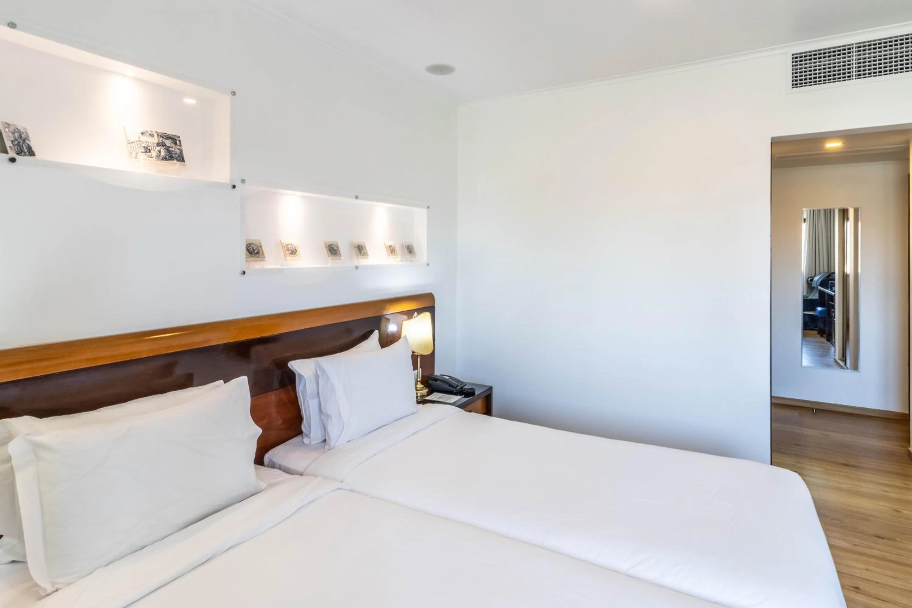 Bed in Hotel A.S. Lisboa