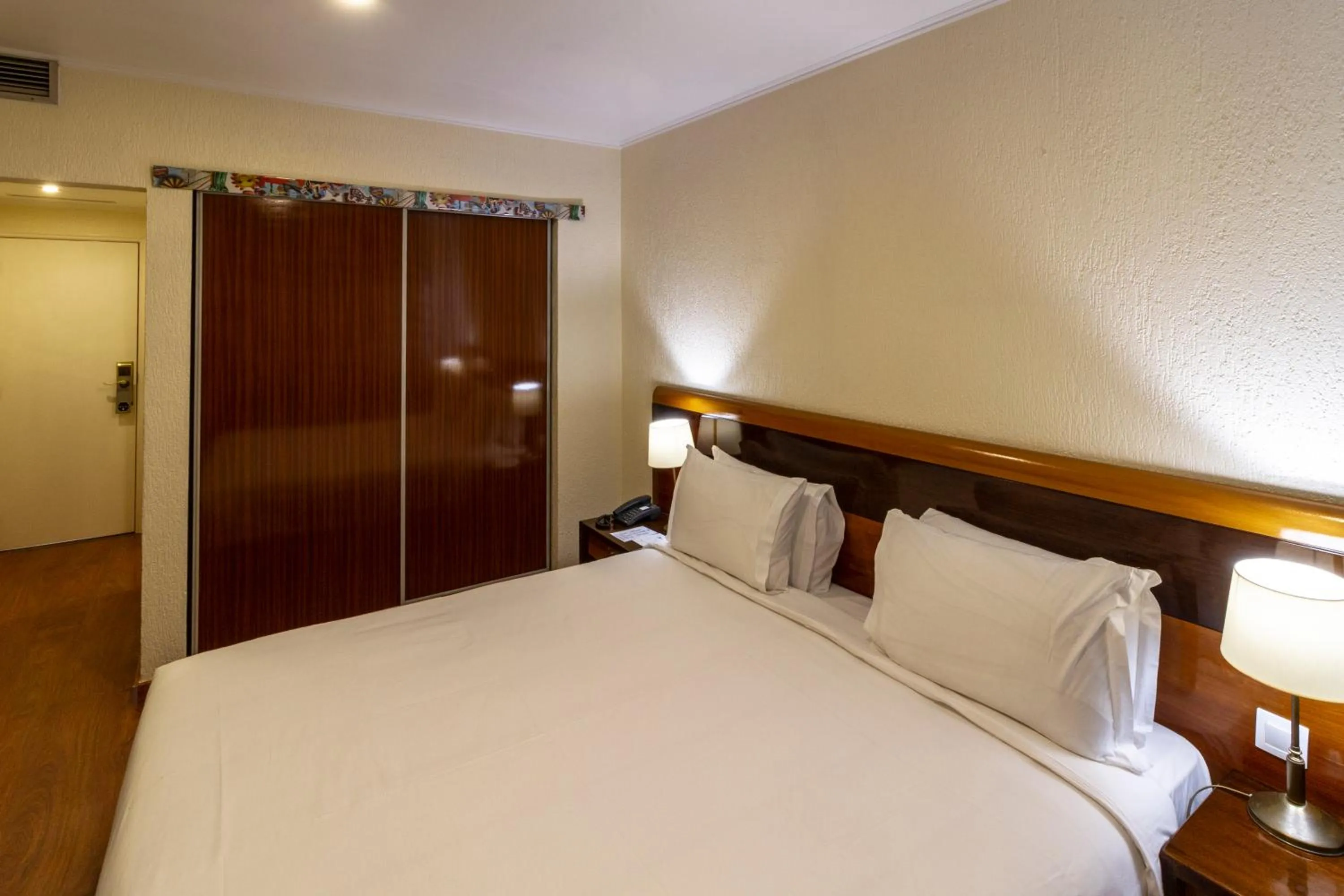 Bed in Hotel A.S. Lisboa