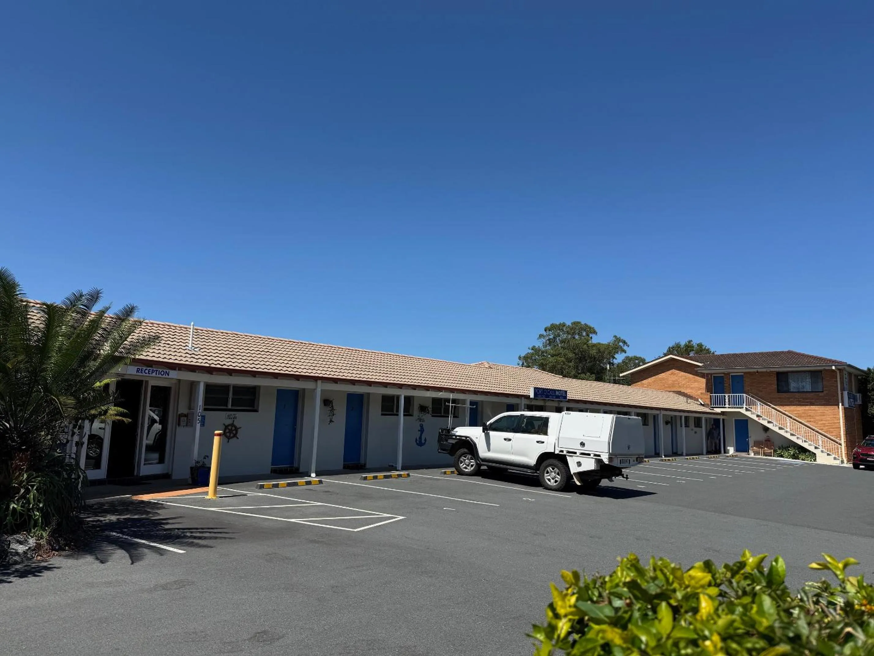Property building in Port O'Call Motel