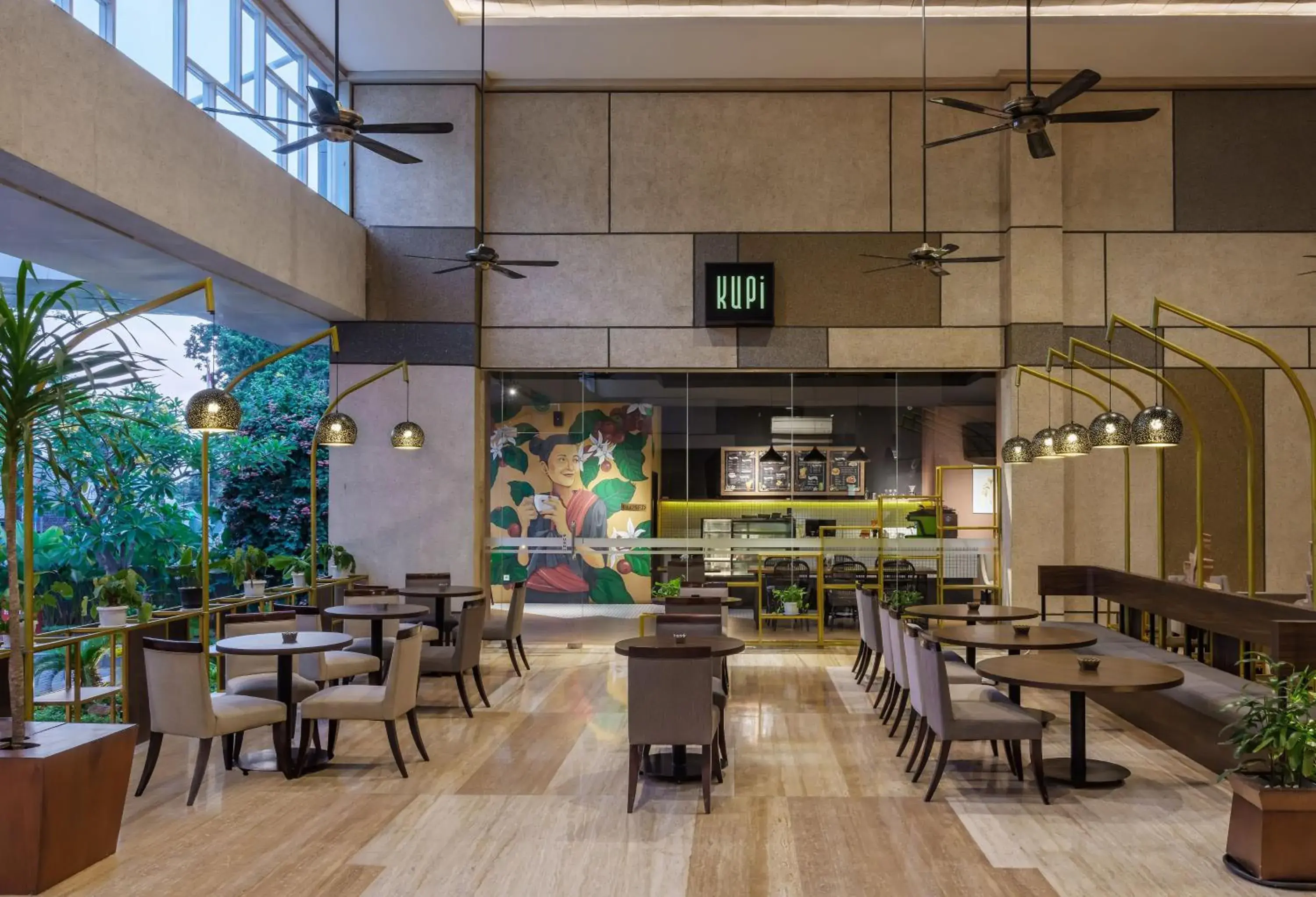 Lobby or reception in Hotel Santika Mataram Lobby or reception in Hotel Santika Mataram