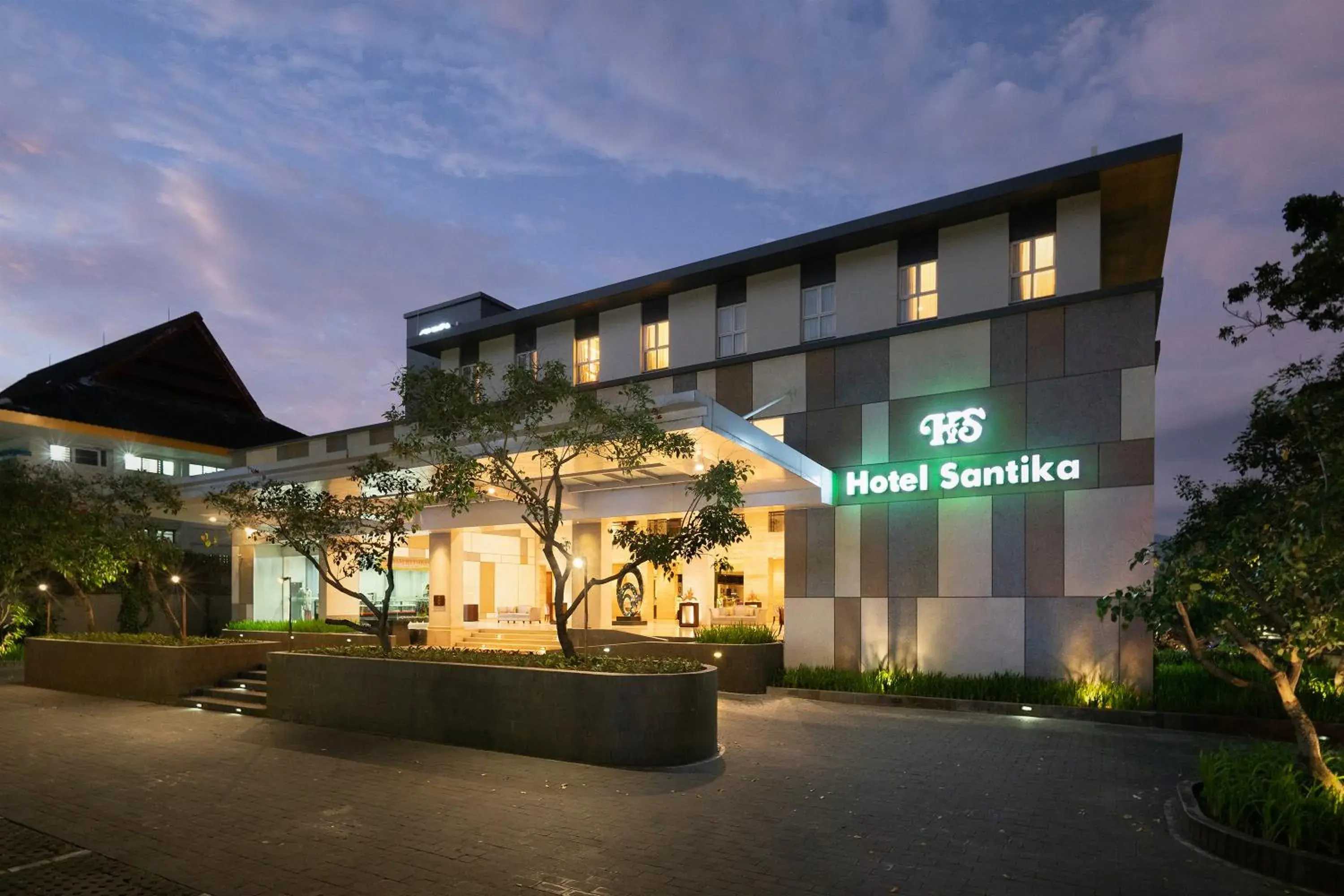 Property building in Hotel Santika Mataram Property building in Hotel Santika Mataram
