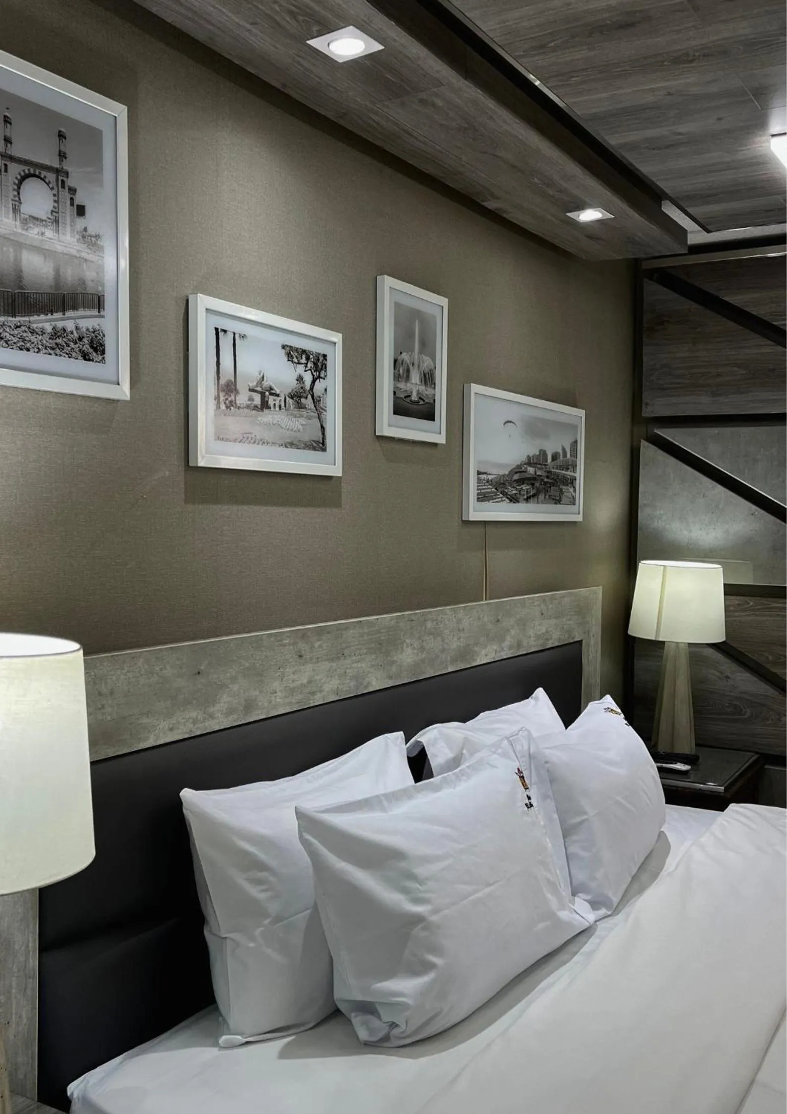 Bed in Hotel El Marqués