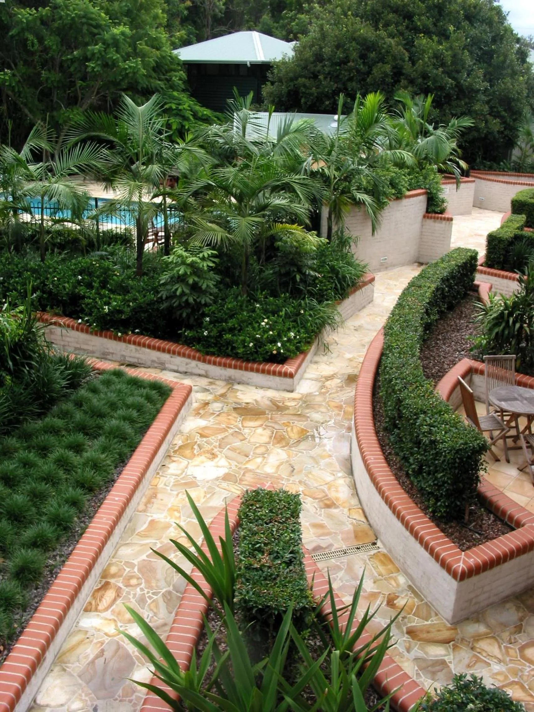 Garden in The Crest Byron Bay