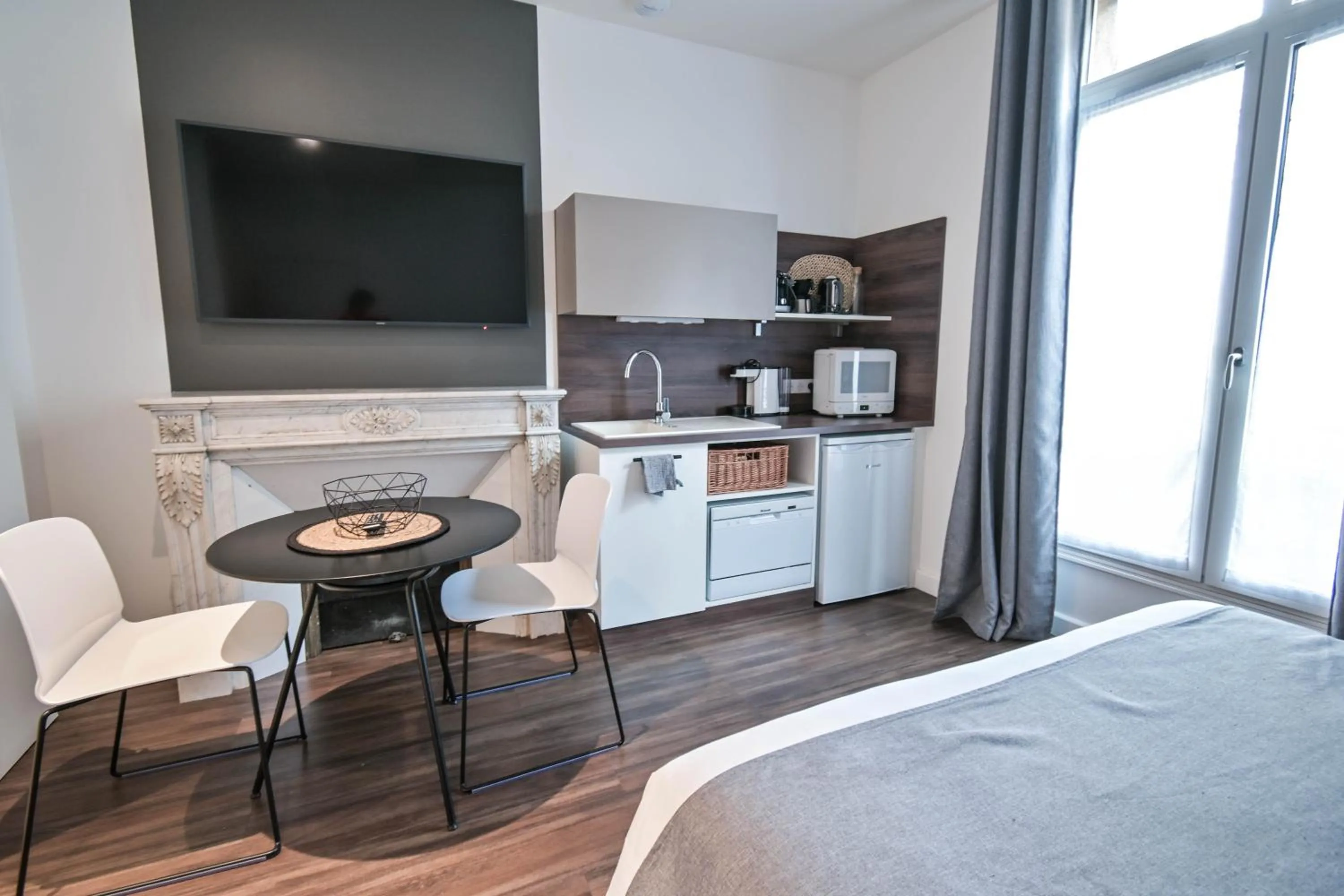 Bed in Les cles du 27 Paris