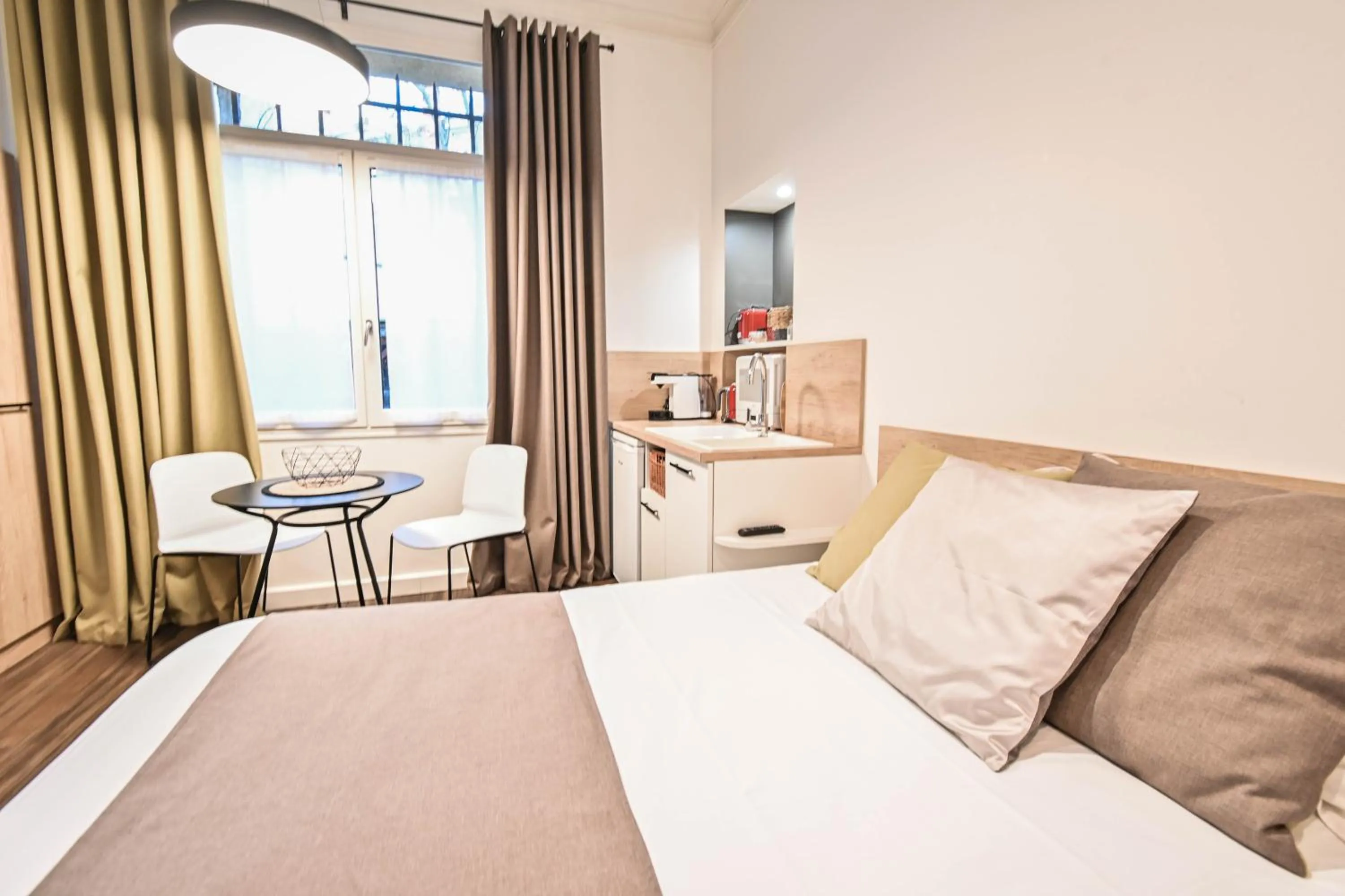 Bed in Les cles du 27 Paris