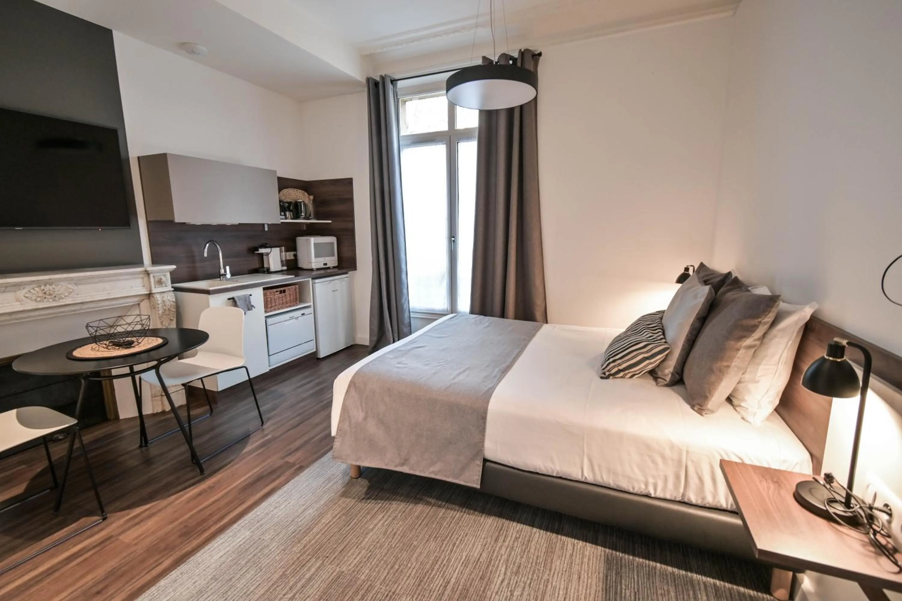 Bed in Les cles du 27 Paris