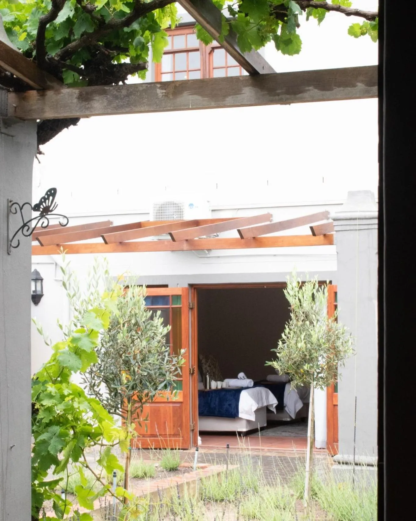 Patio in Olive Tree Lodge
