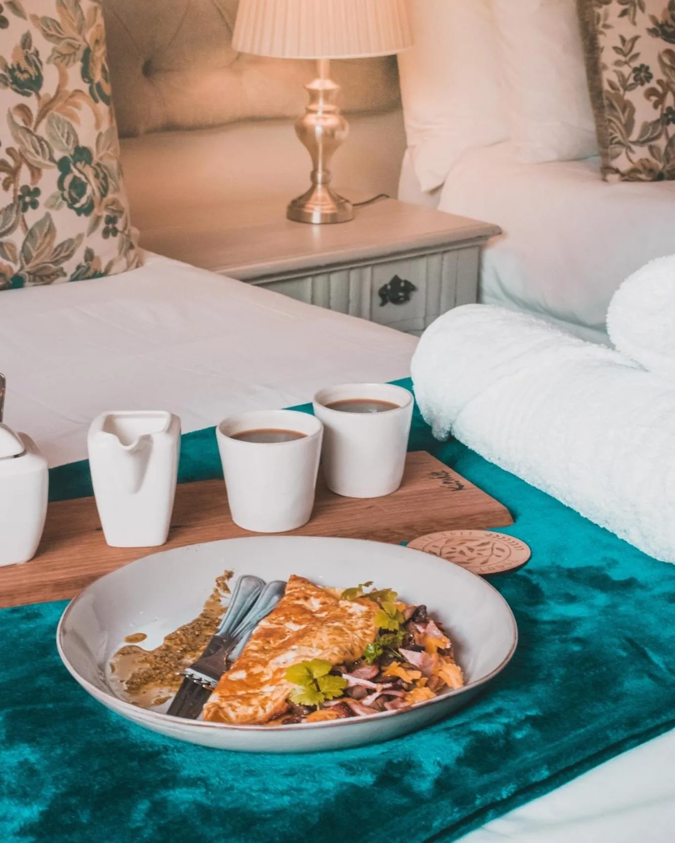 Breakfast in Olive Tree Lodge