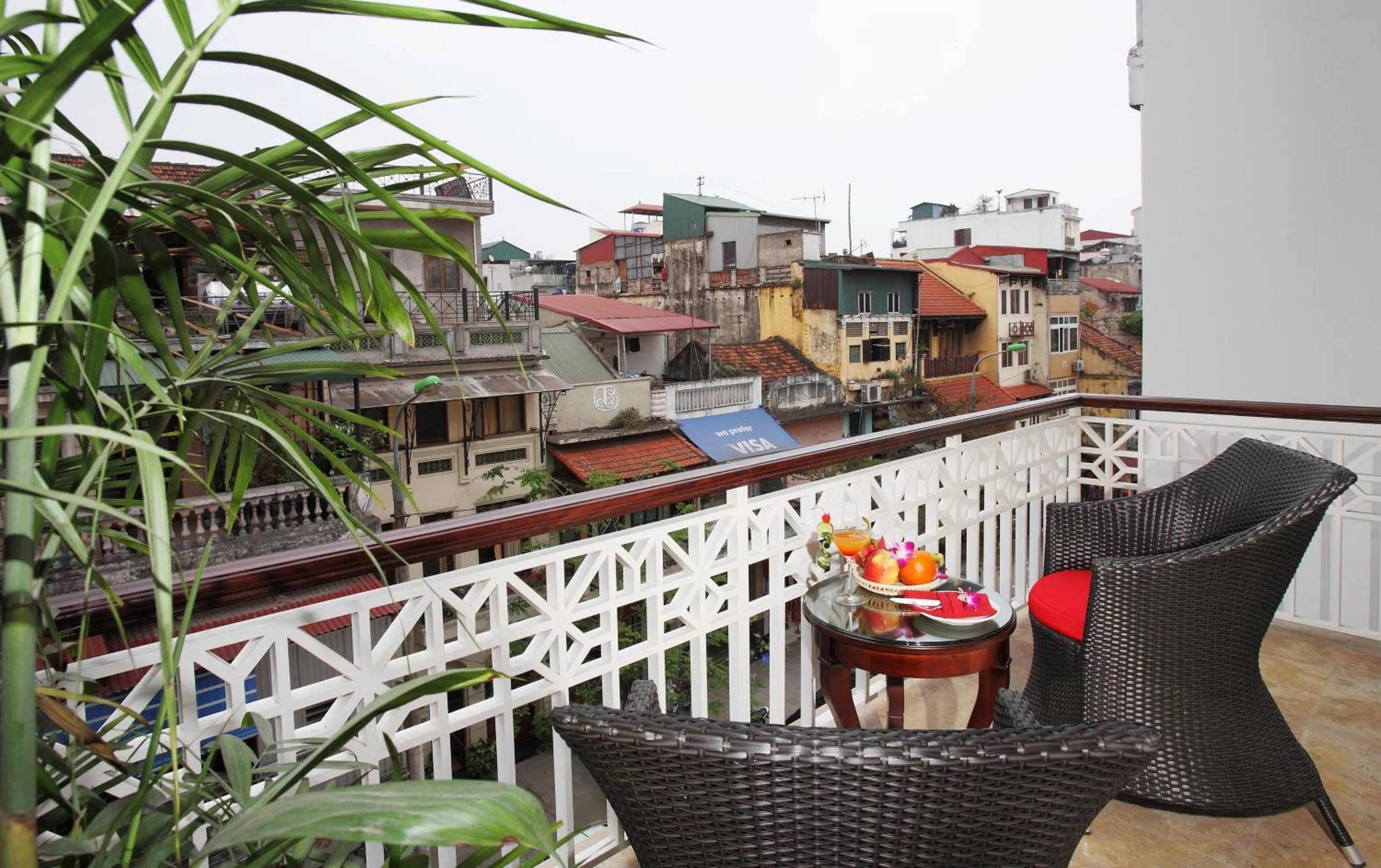 Balcony/Terrace in Golden Silk Boutique Hotel