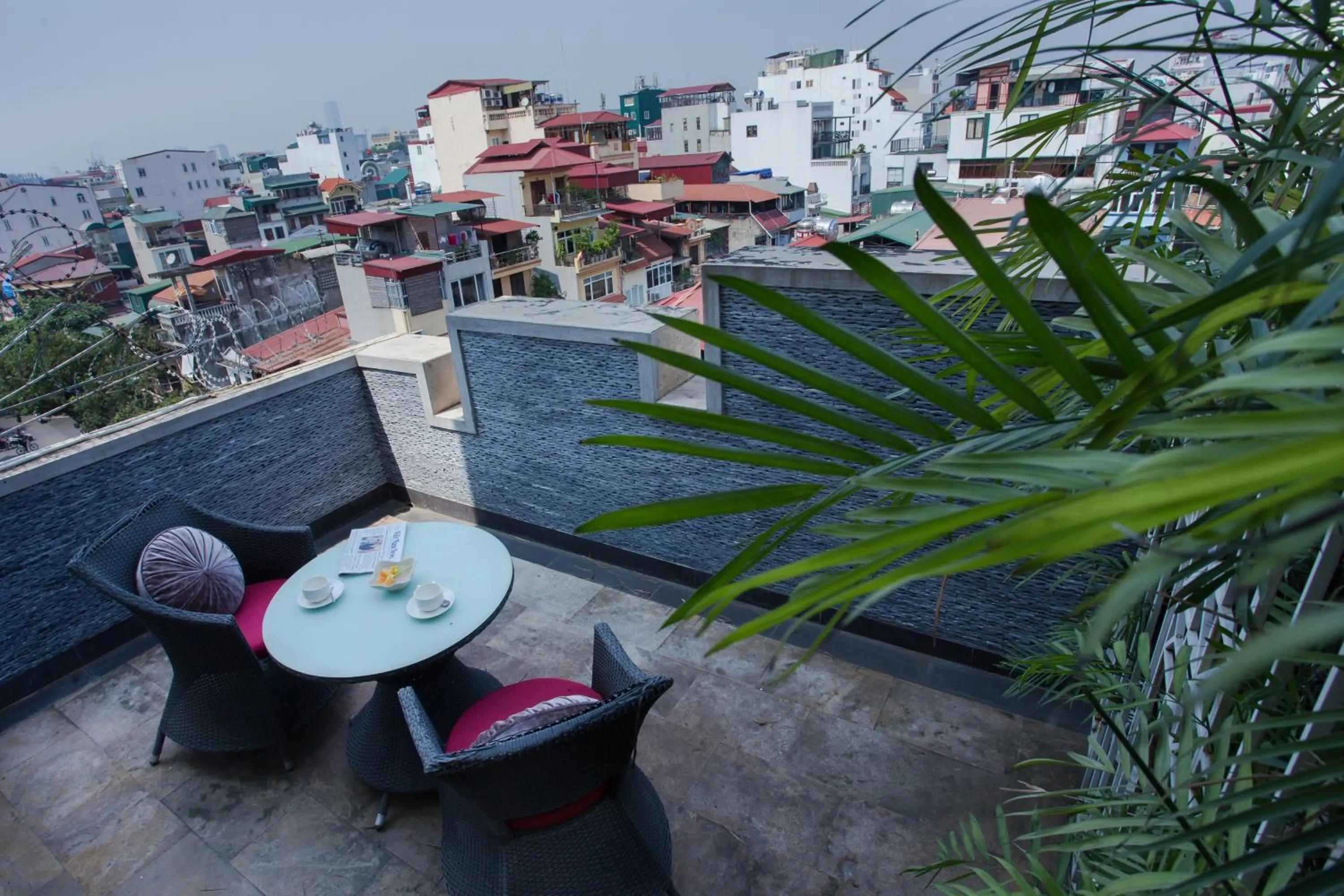 Balcony/Terrace in Golden Silk Boutique Hotel