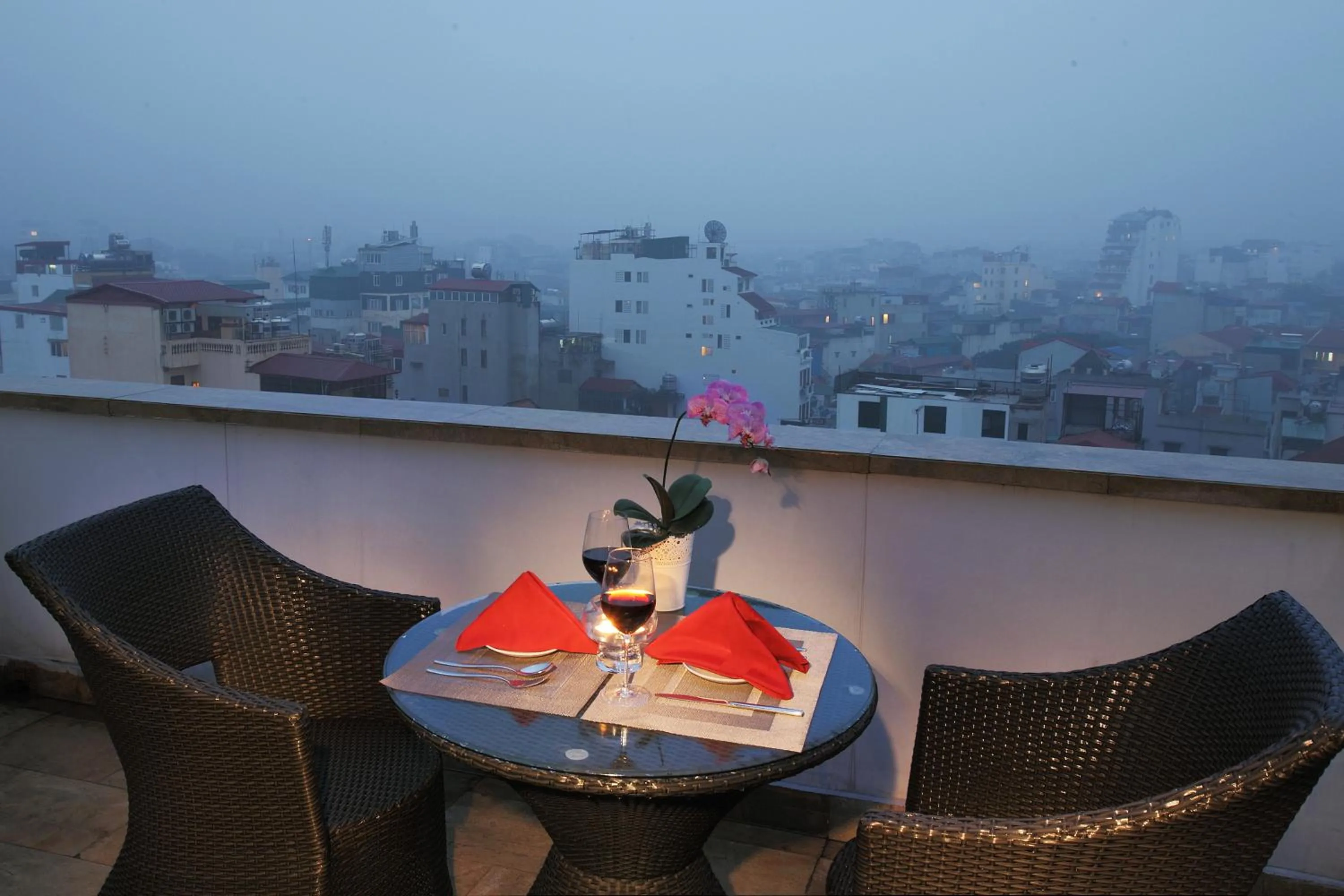 Balcony/Terrace in Golden Silk Boutique Hotel