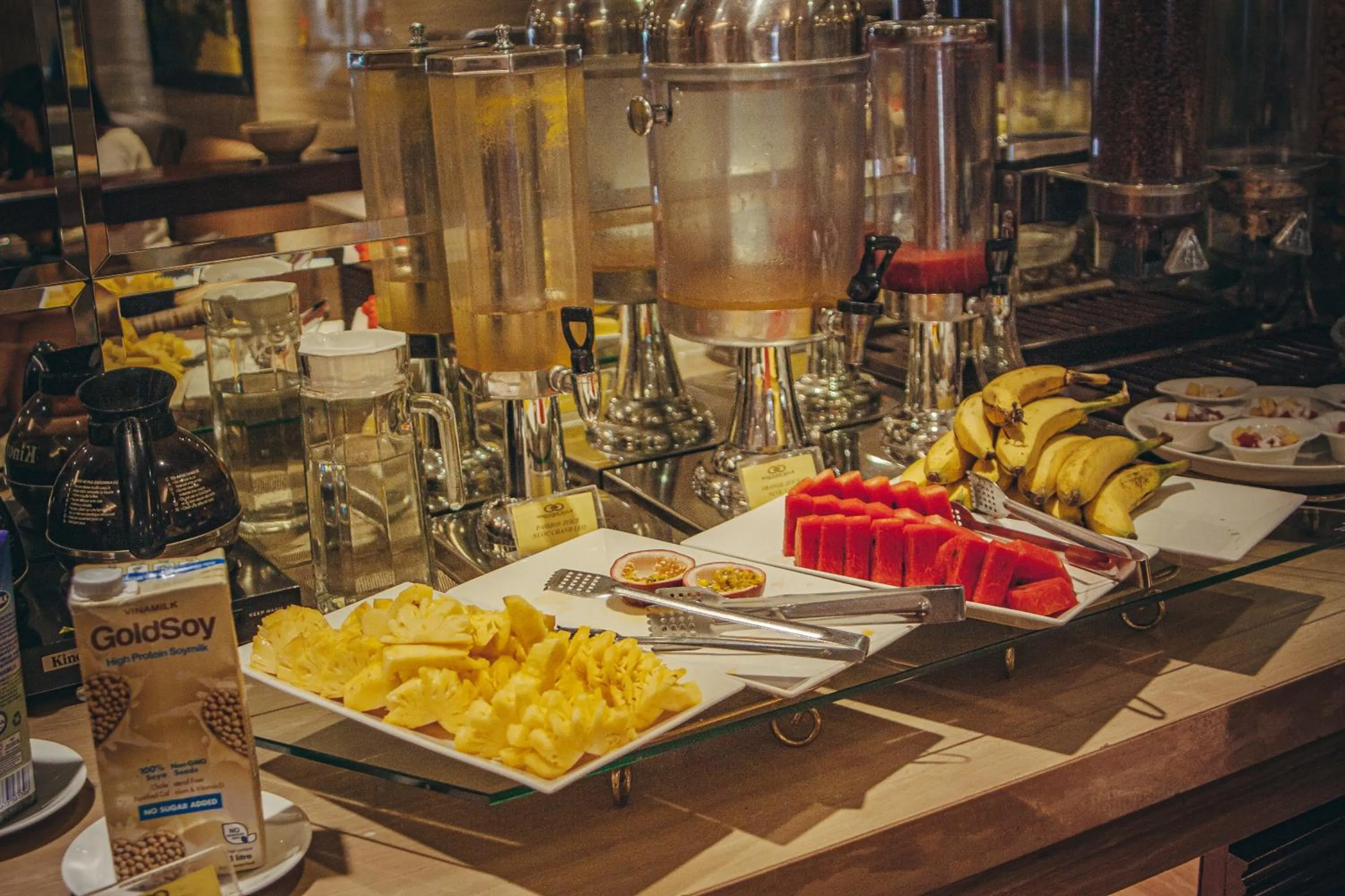 Food in Golden Silk Boutique Hotel