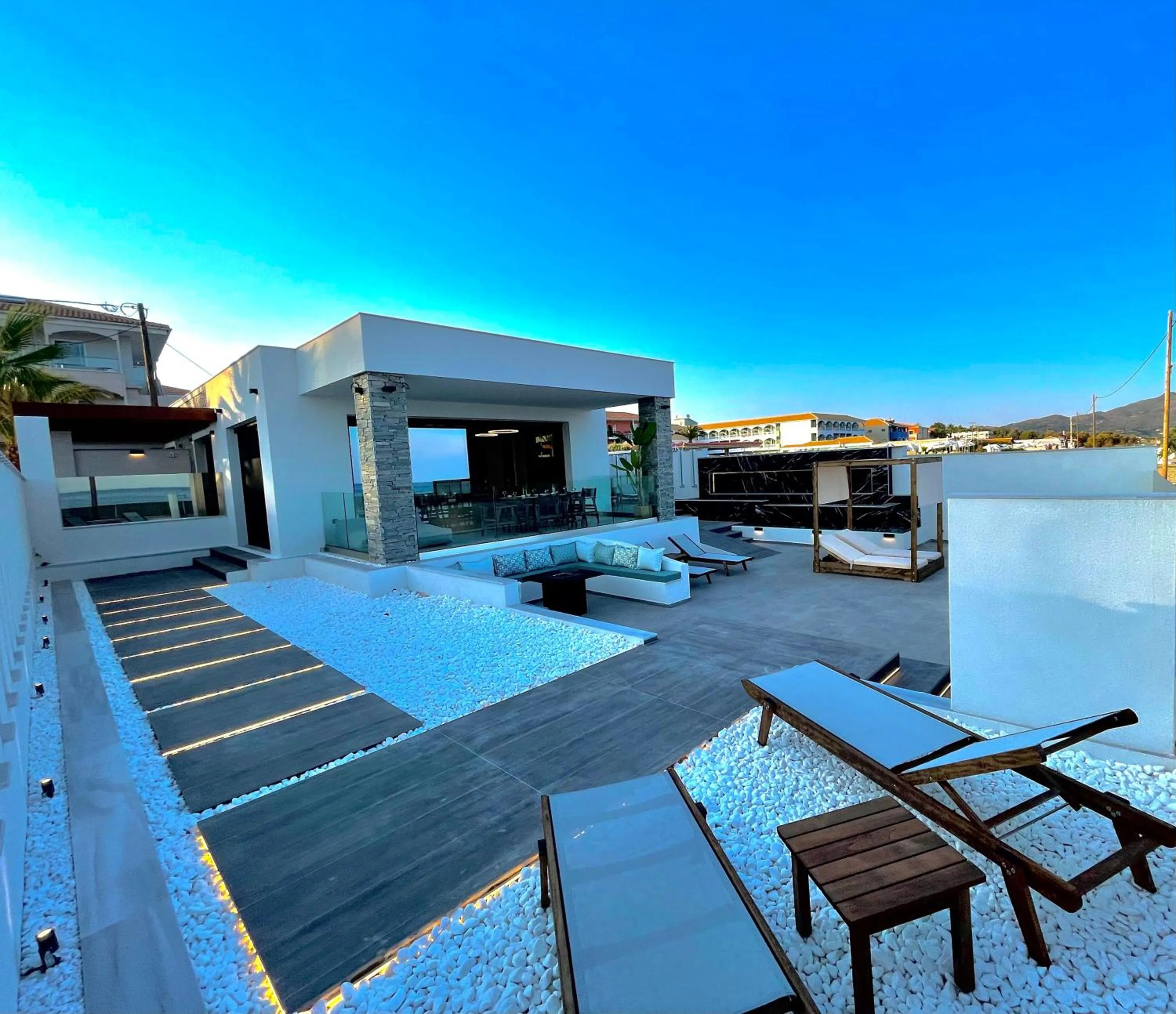 Property building in Poseidon Beach Hotel