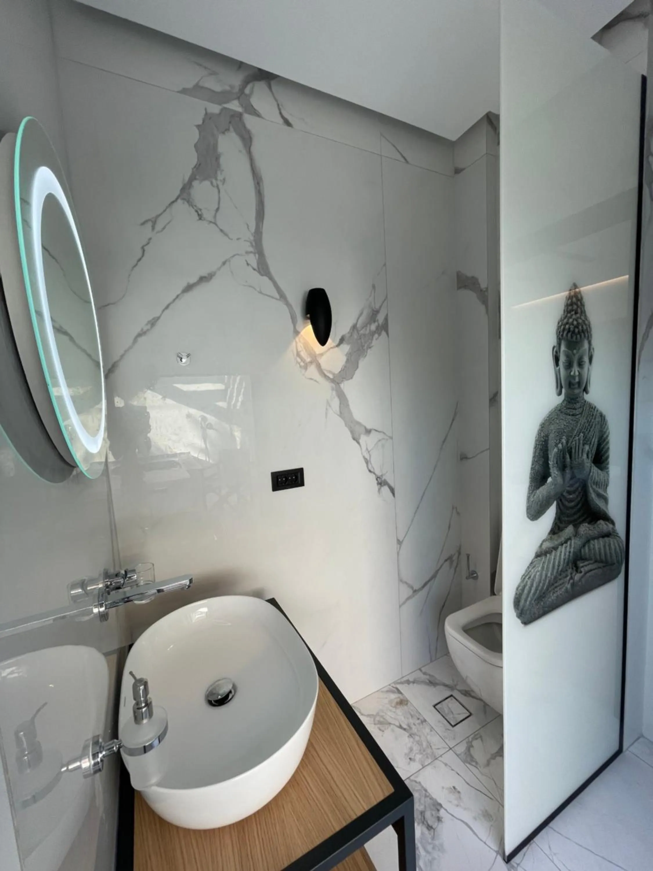 Bathroom in Poseidon Beach Hotel