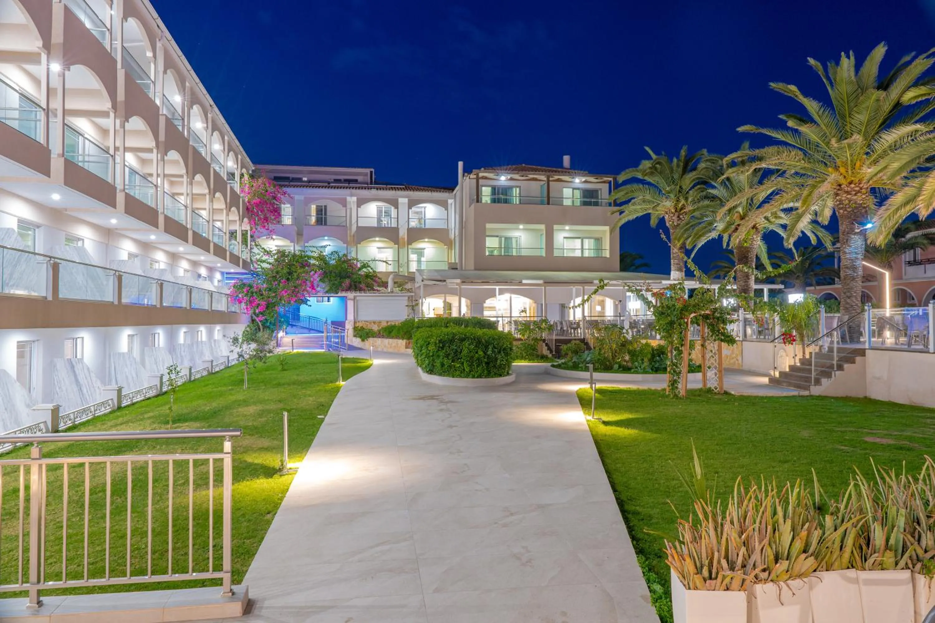 Property building in Poseidon Beach Hotel