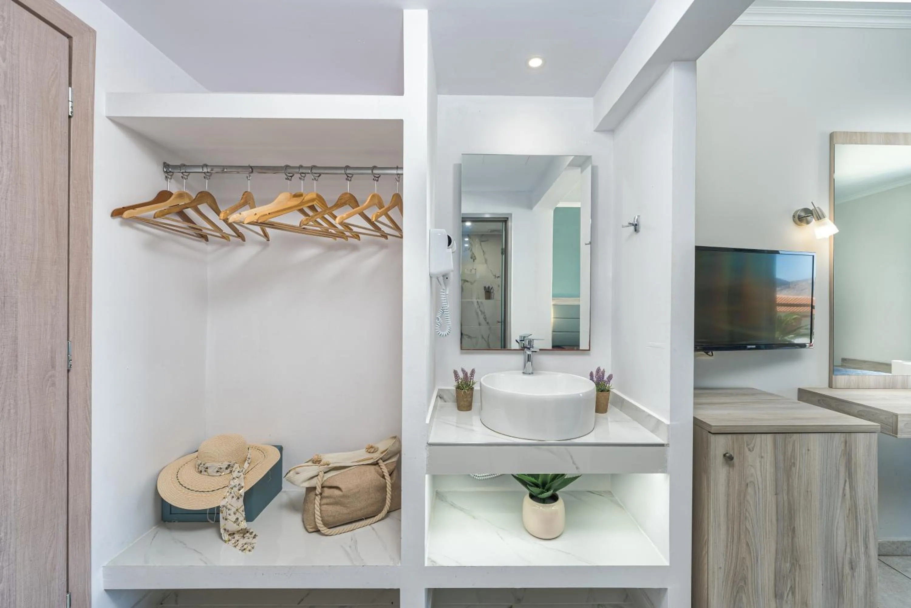 Bathroom in Poseidon Beach Hotel