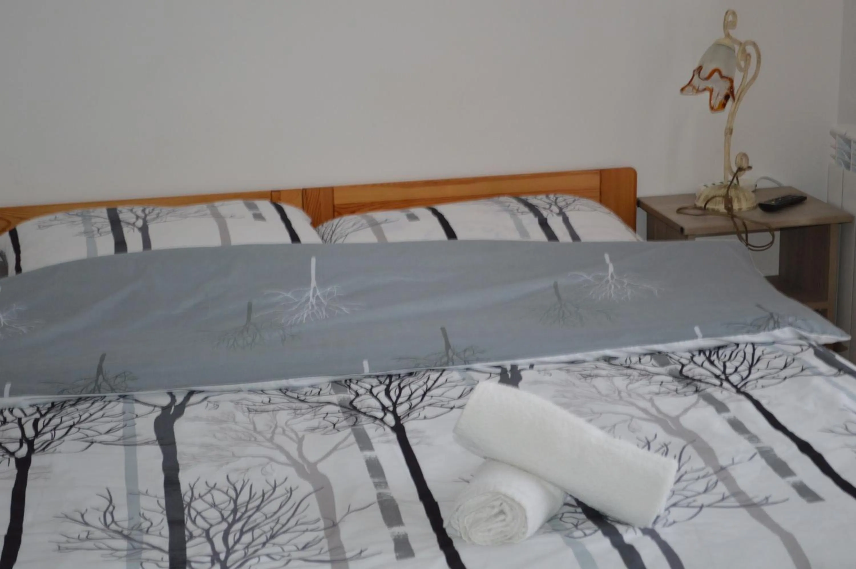 Bed in Noclegi nad lasem