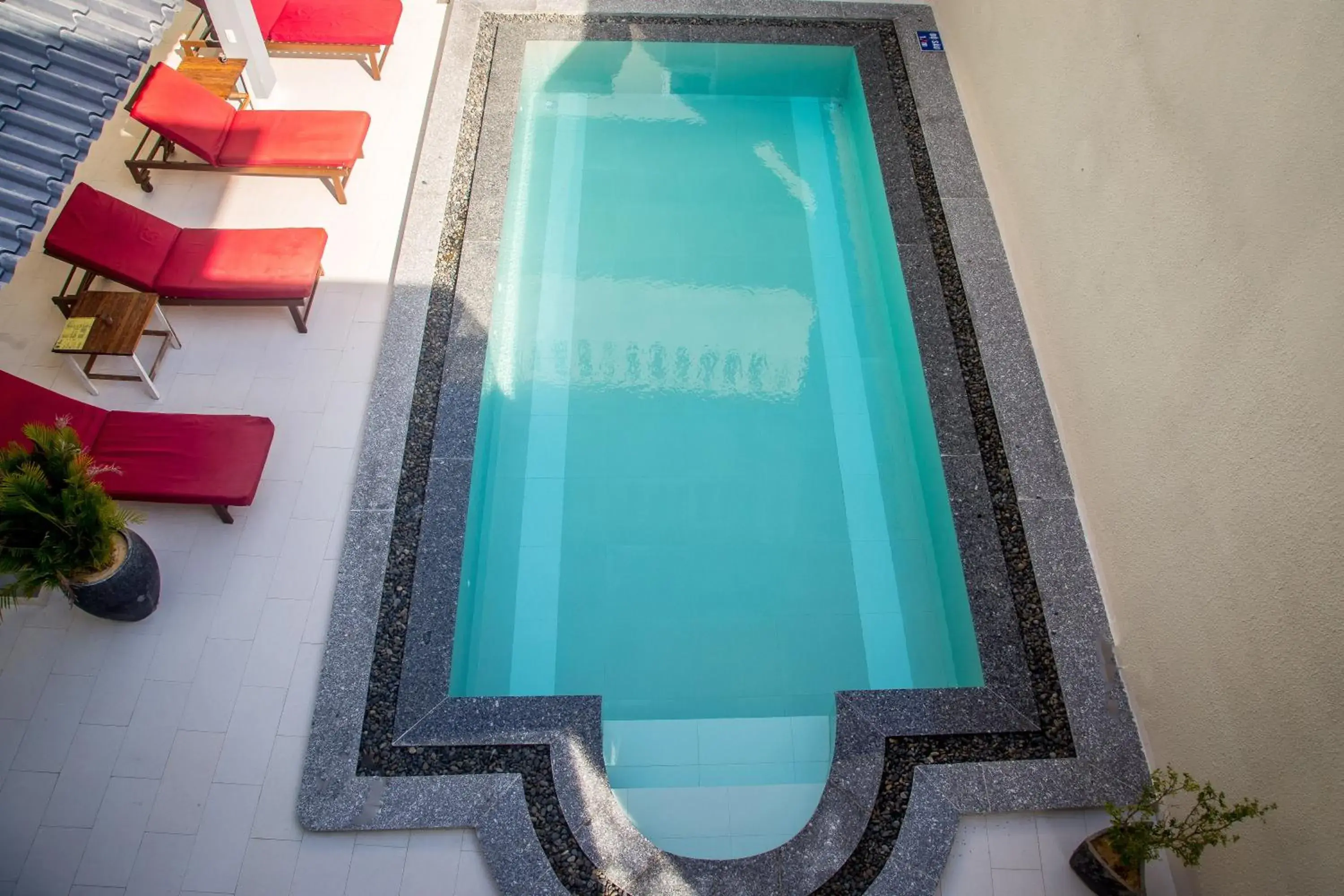 Pool view in Mui Ne Hills Budget Hotel Pool view in Mui Ne Hills Budget Hotel