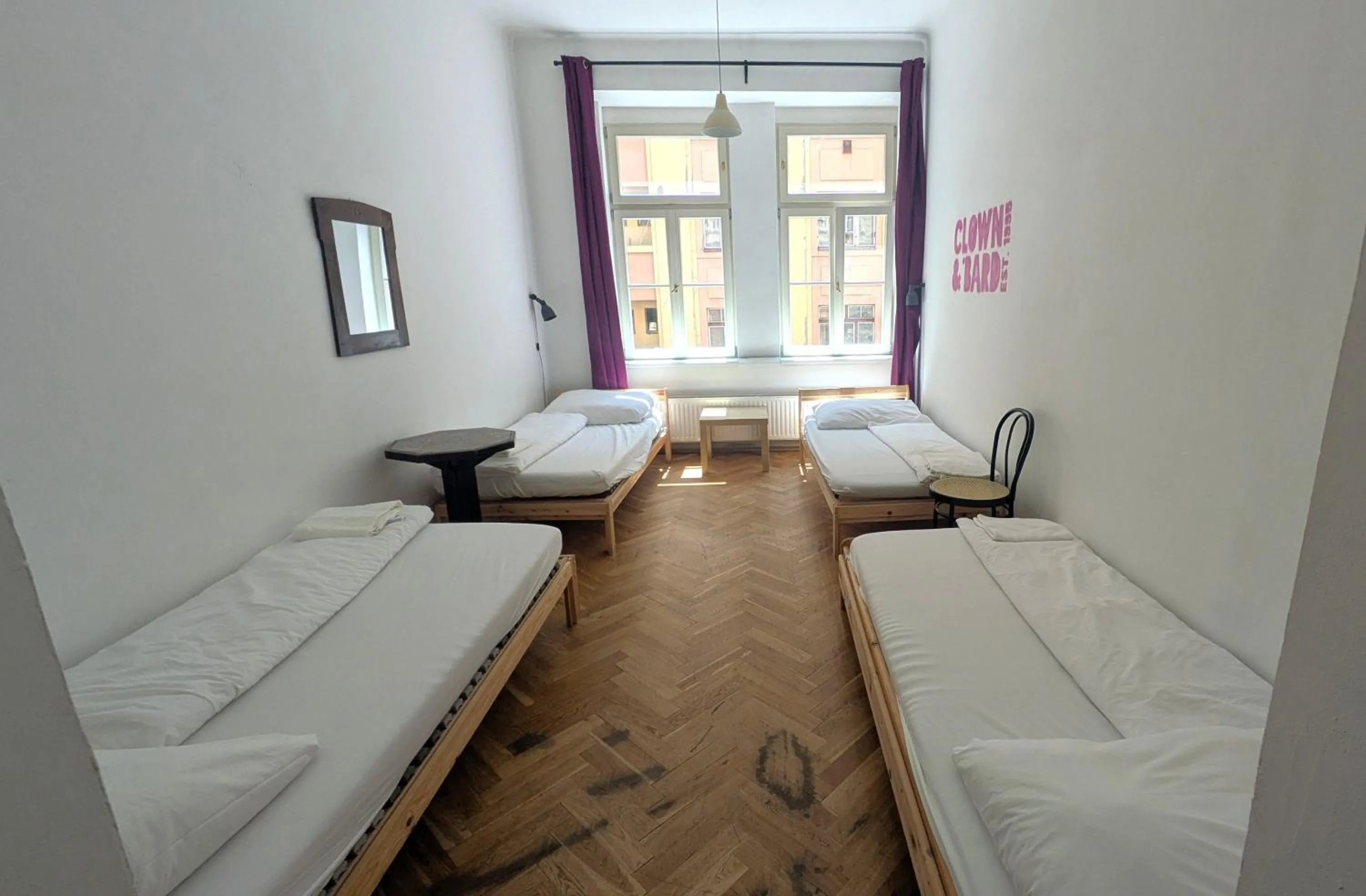 Bedroom, Bed in Clown and Bard Hostel