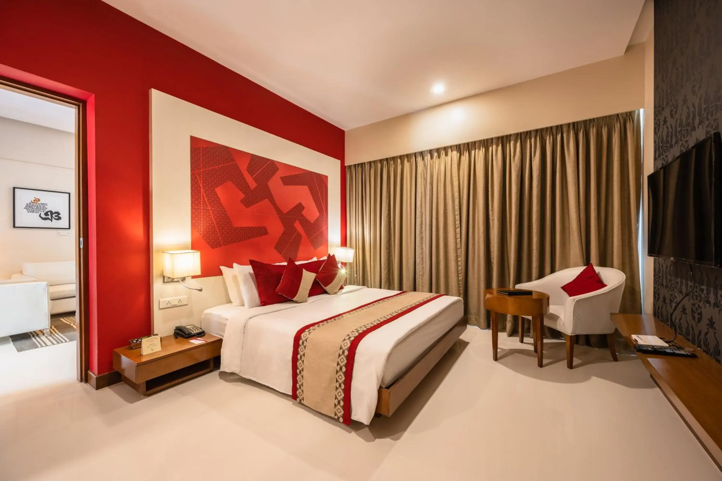 Bedroom, Bed in The Fern Residency Mumbai Bedroom, Bed in The Fern Residency Mumbai