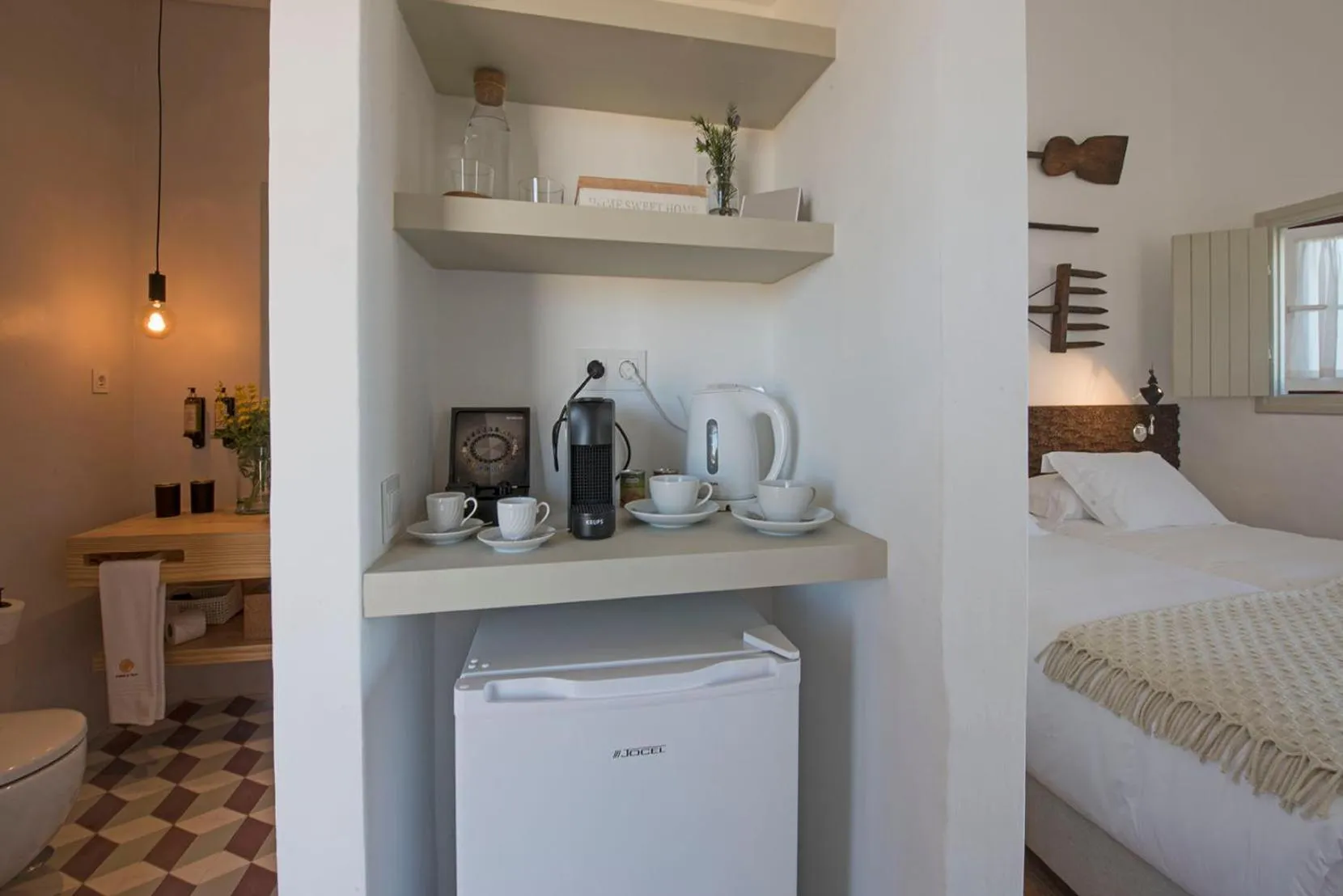 Bathroom, Bed in Herdade Do Touril