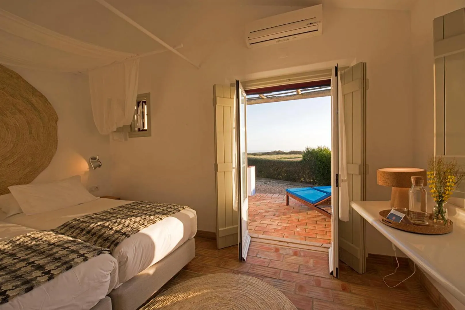 Balcony/Terrace, Bed in Herdade Do Touril