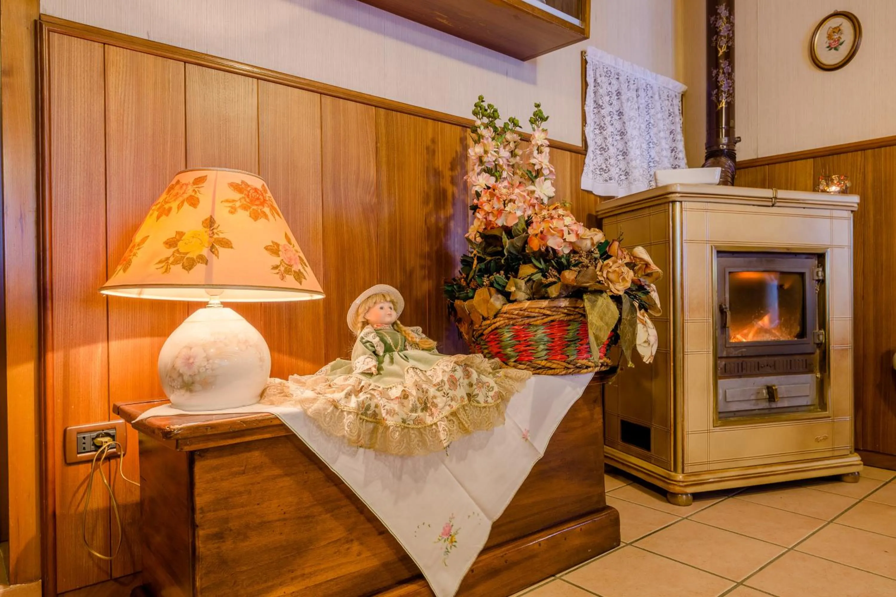 Lounge or bar in Albergo Genzianella