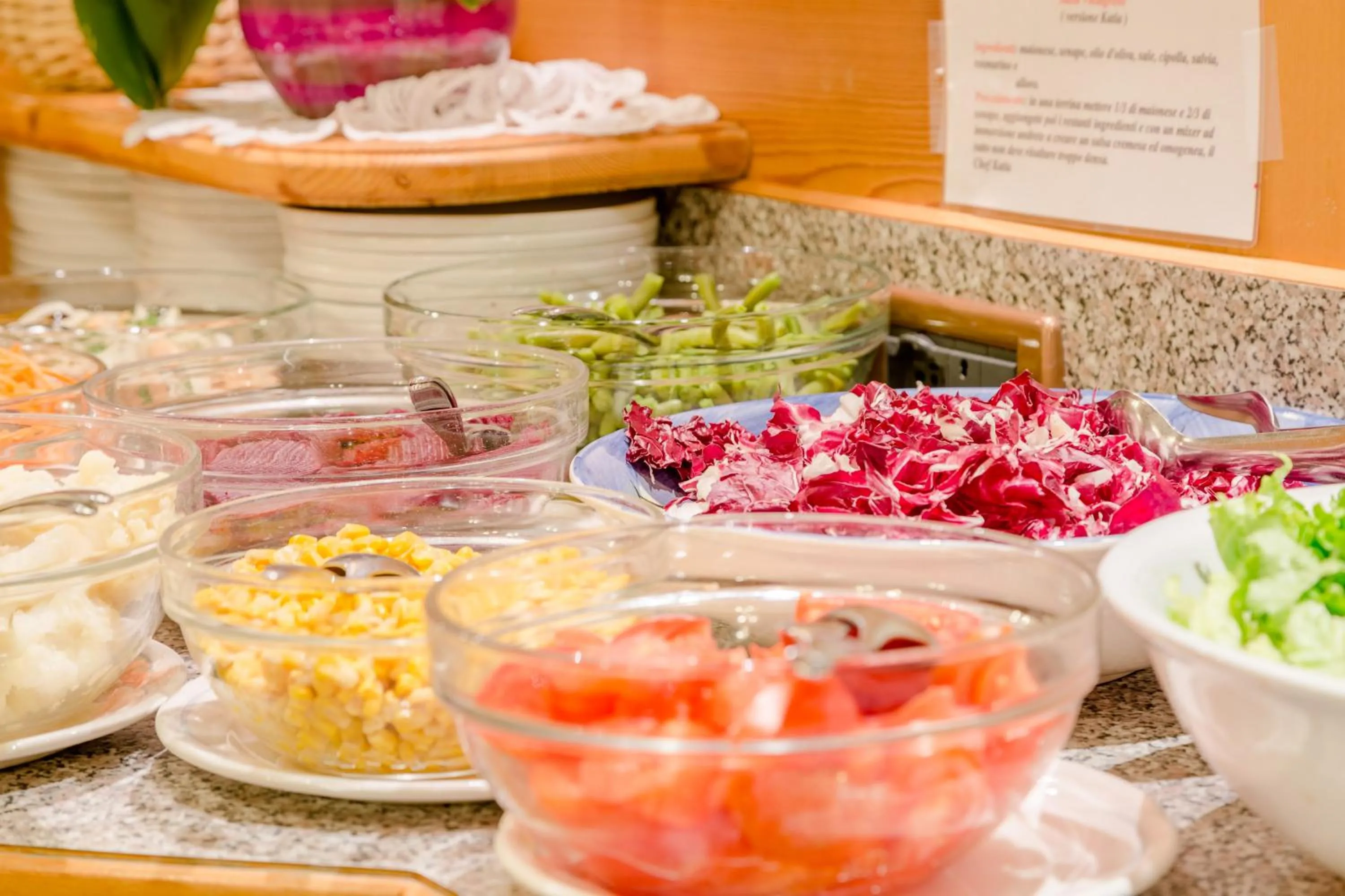 Food in Albergo Genzianella