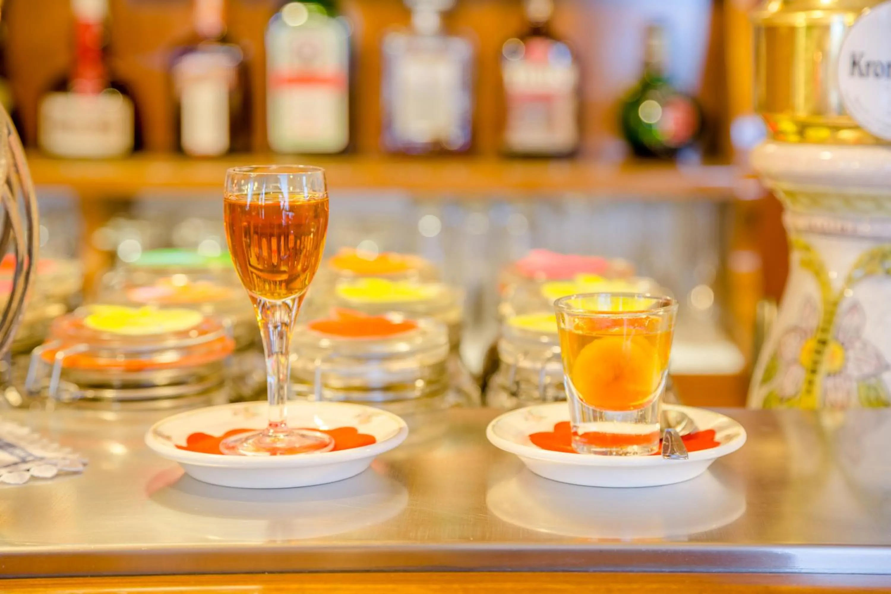 Alcoholic drinks in Albergo Genzianella