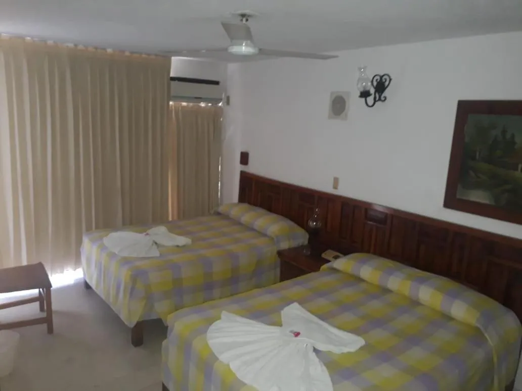 Bed in Hotel Maria Luisa